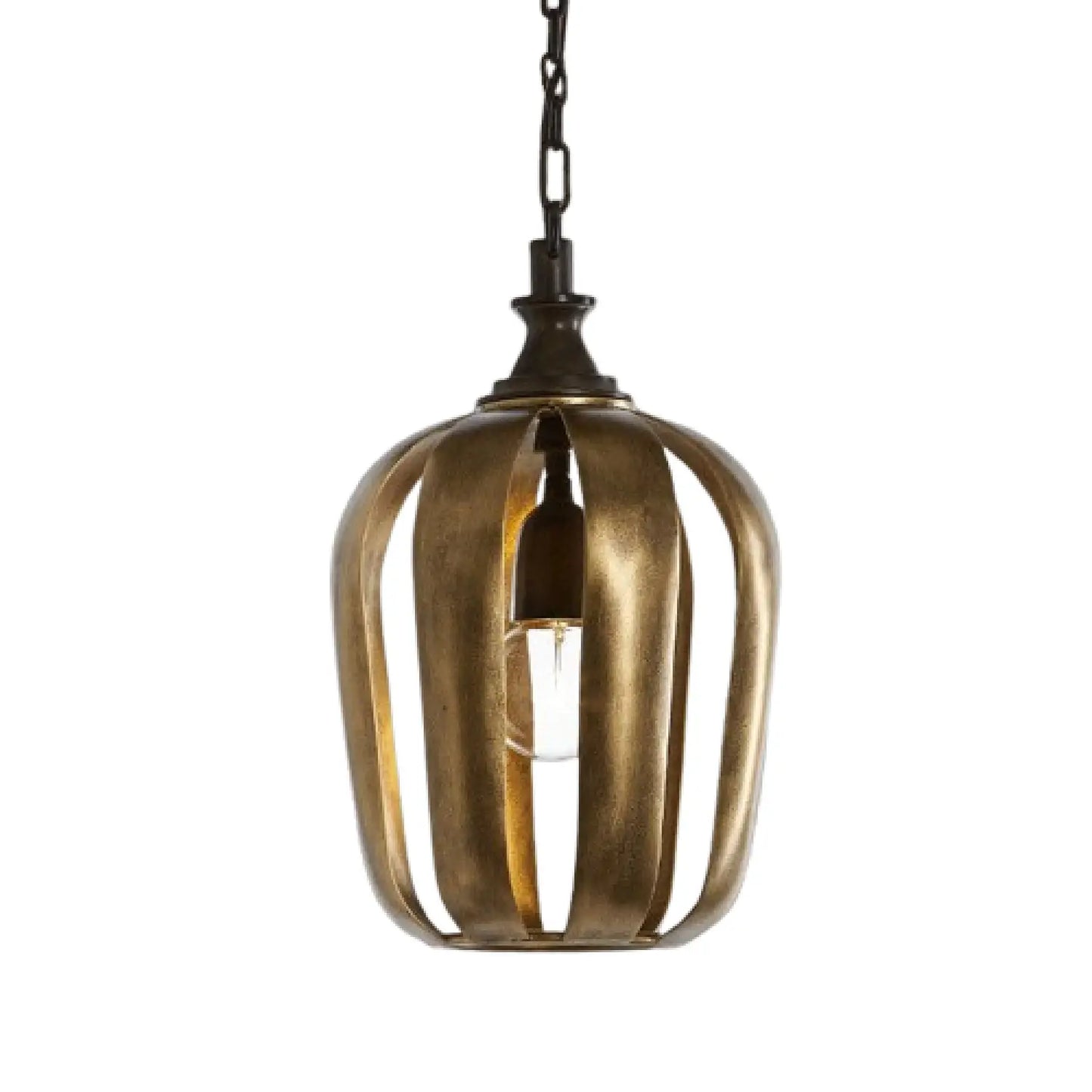 Elegant American Retro Chandelier for Living Room with Resin Lampshade Small 12V Hanging Light