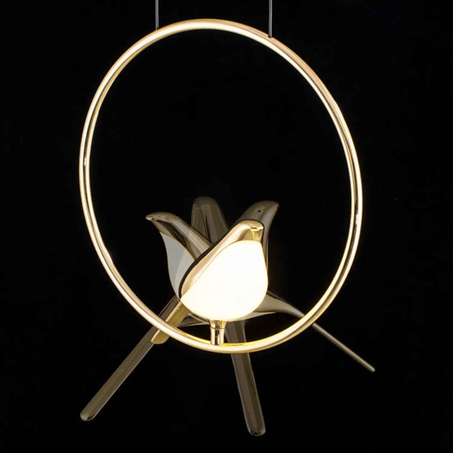 Elegant Bird Chandelier LED Pendant Light - 1head - Indoor Hanging Light