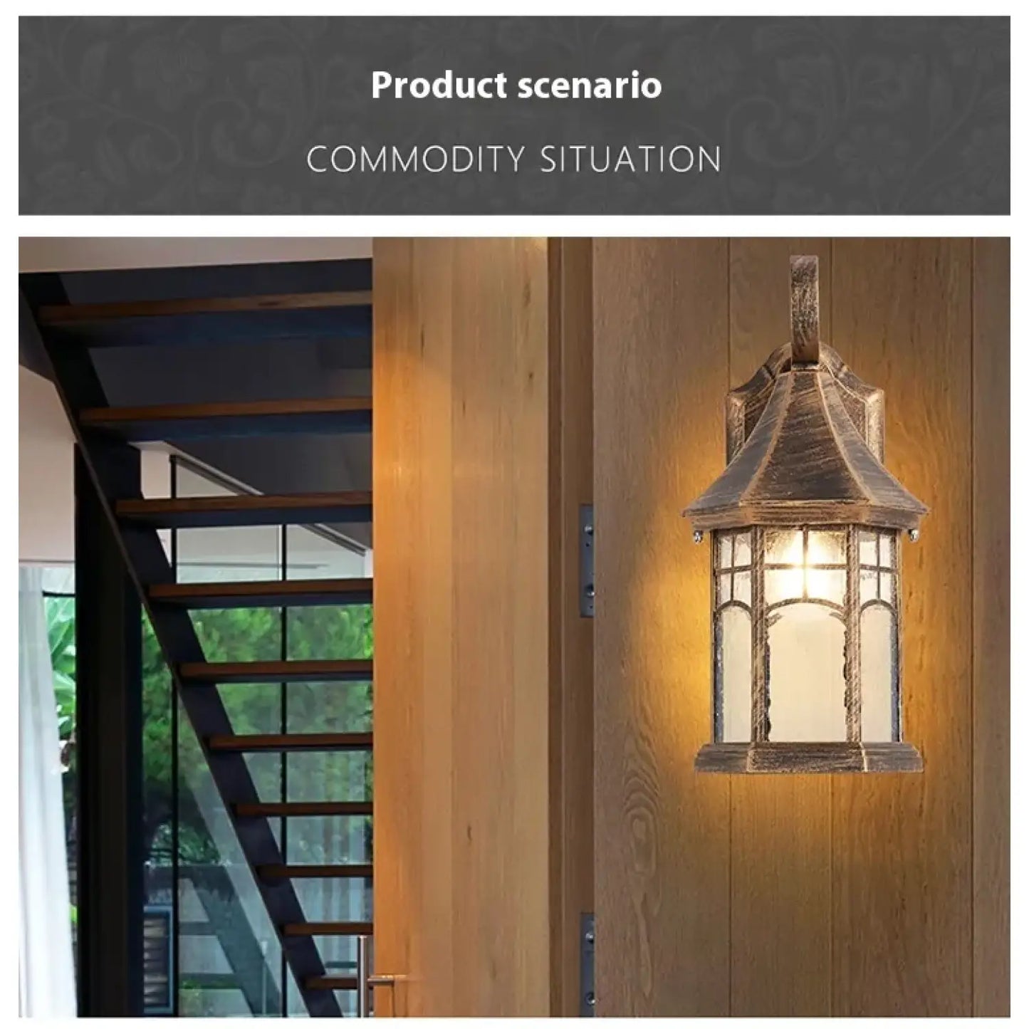 Elegant Sand Black Wall Lamp Decorative with LED and Bubble Glass Finish Sand Black 12V Hanging Light