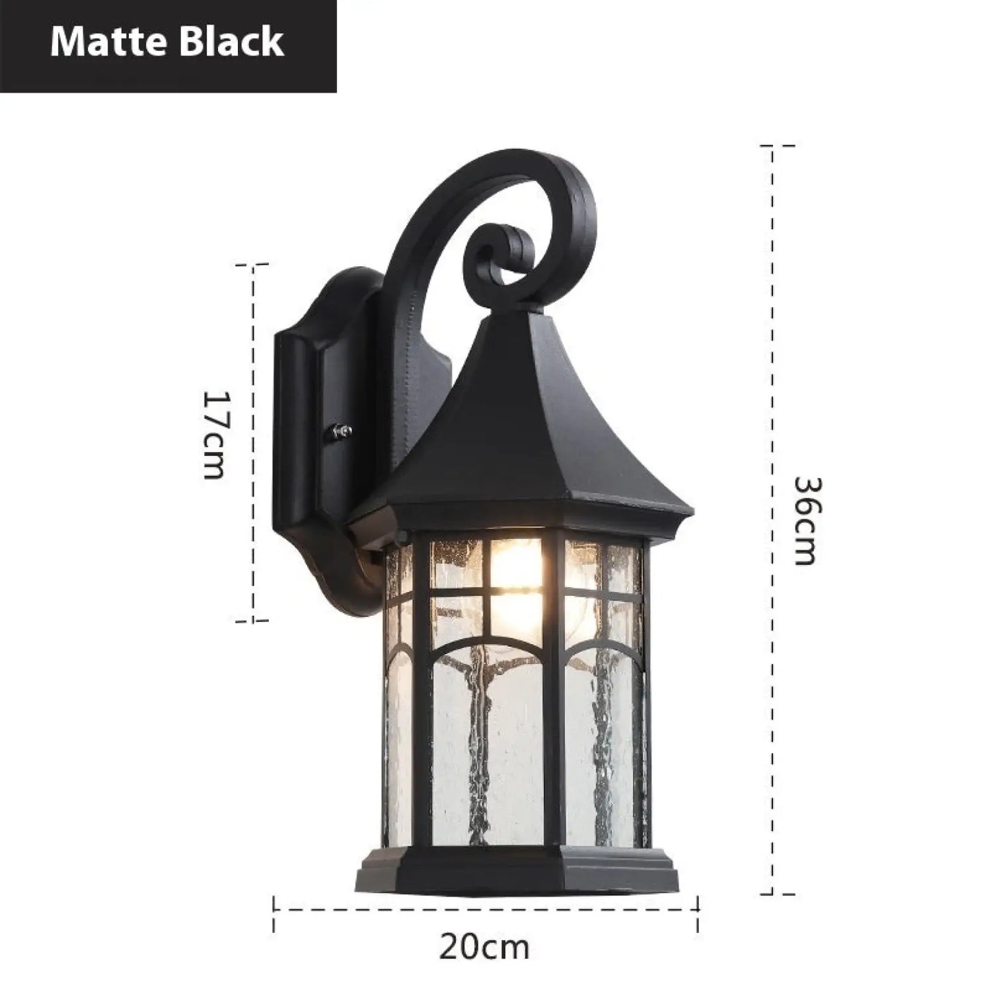 Elegant Sand Black Wall Lamp Decorative with LED and Bubble Glass Finish Sand Black 12V Hanging Light