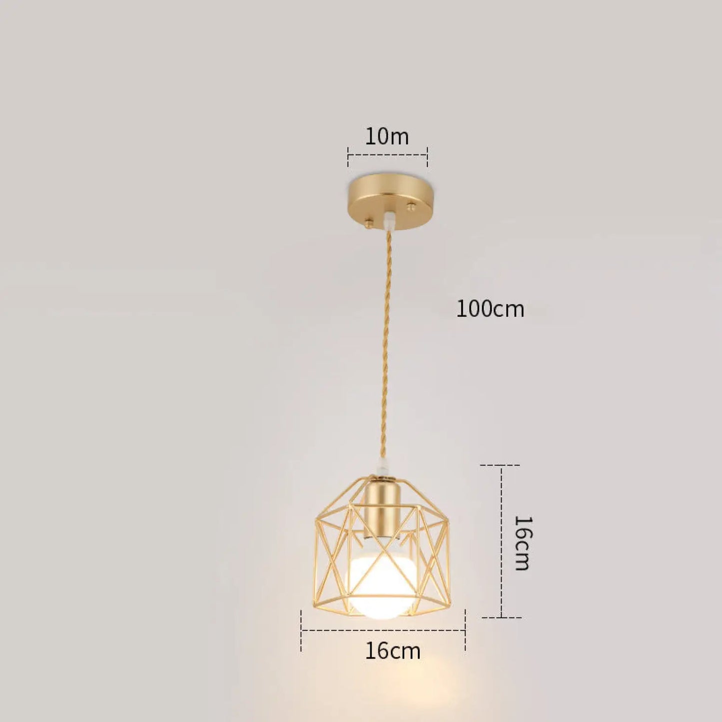Elegant Wrought Iron Lanterns - Hanging Light For Living Room - Hanging Light