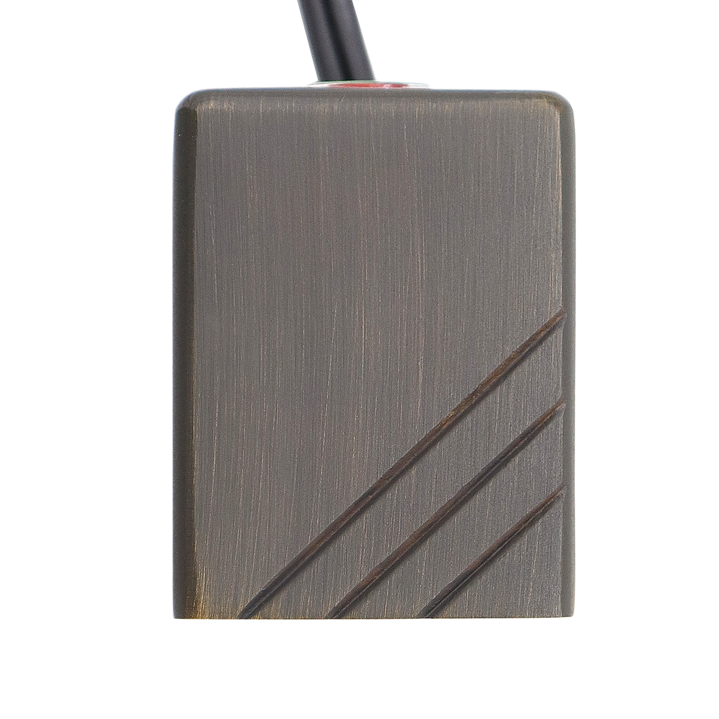 Fence Light Outdoor with Die Cast Brass and AB Finish - Light Fixture