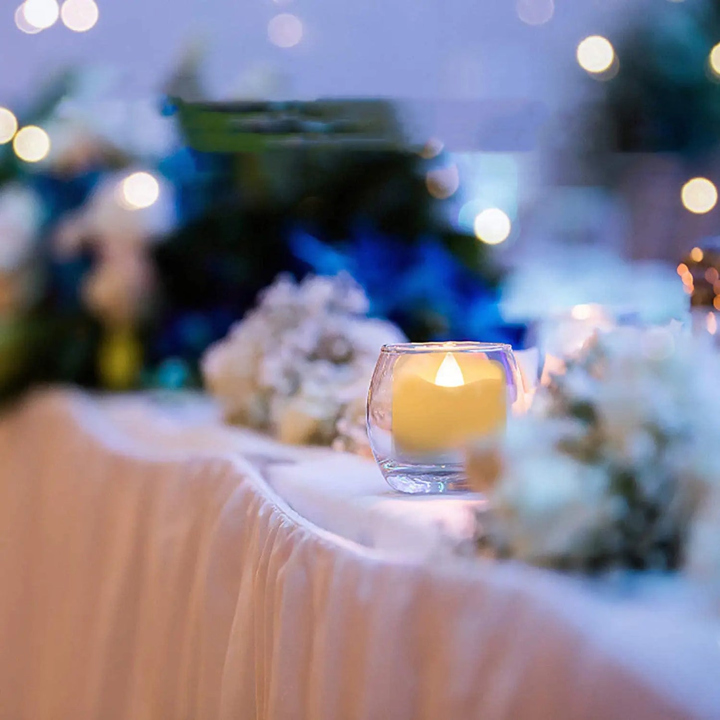 Flameless LED Candle Light – Warm White Timed Light with Flashing Mode - LED bulb
