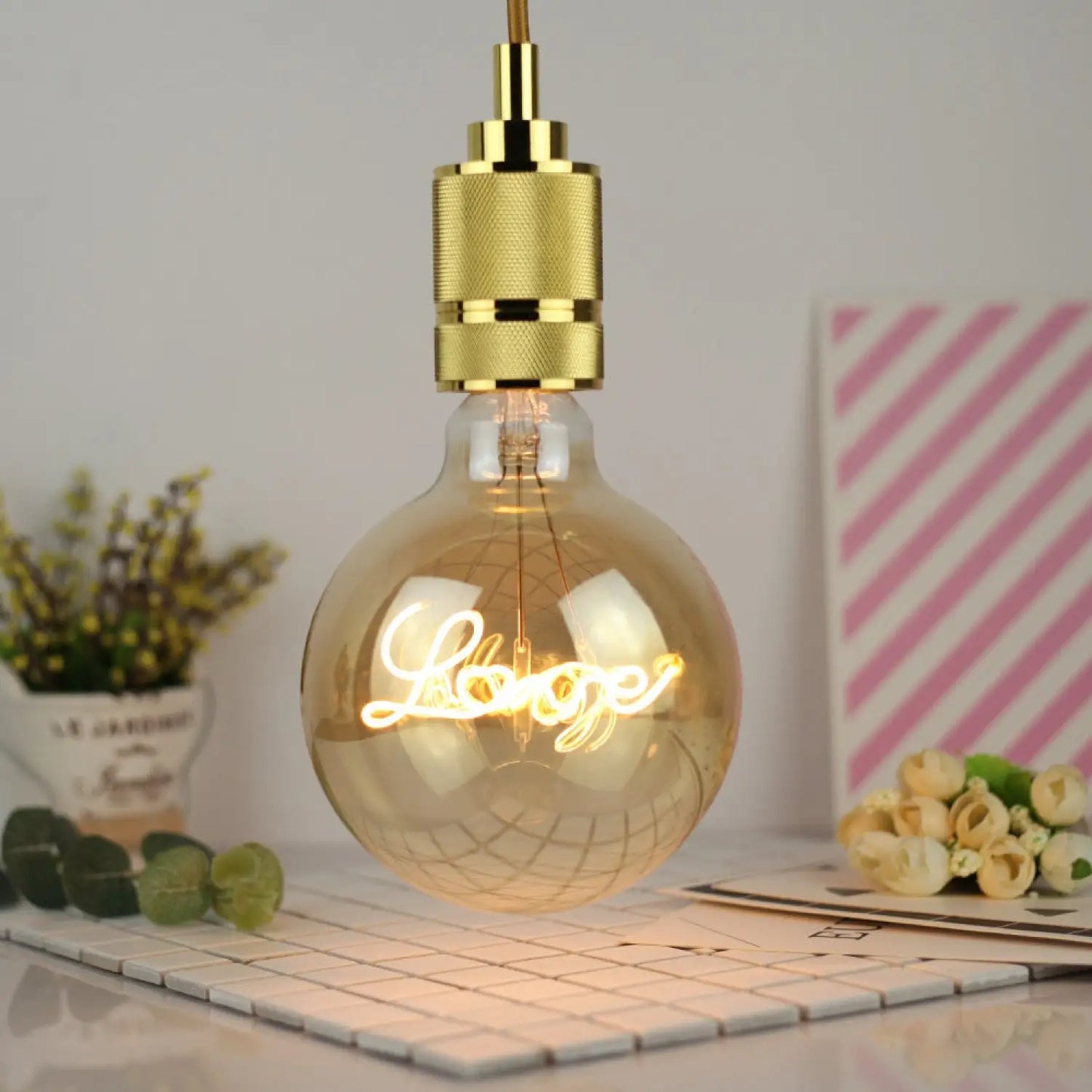 G125 Antique Bulb Light for Vintage Home & Decorative Lighting - 110V - Light Bulb