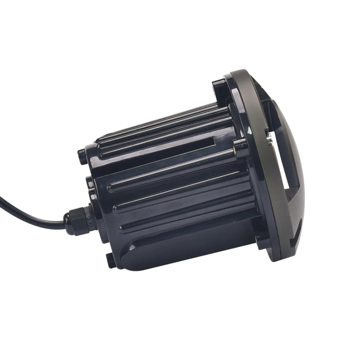 Ground Light with PVC Housing Brass Top & Two-Direction Turret - Well Light