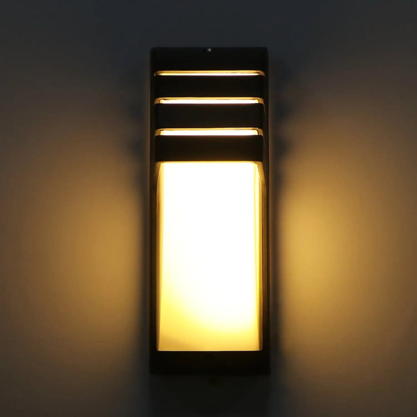 Hallway Lights Fixtures with Sleek Modern Design & Durable PC Build - Warm White - Wall Mount Fixture