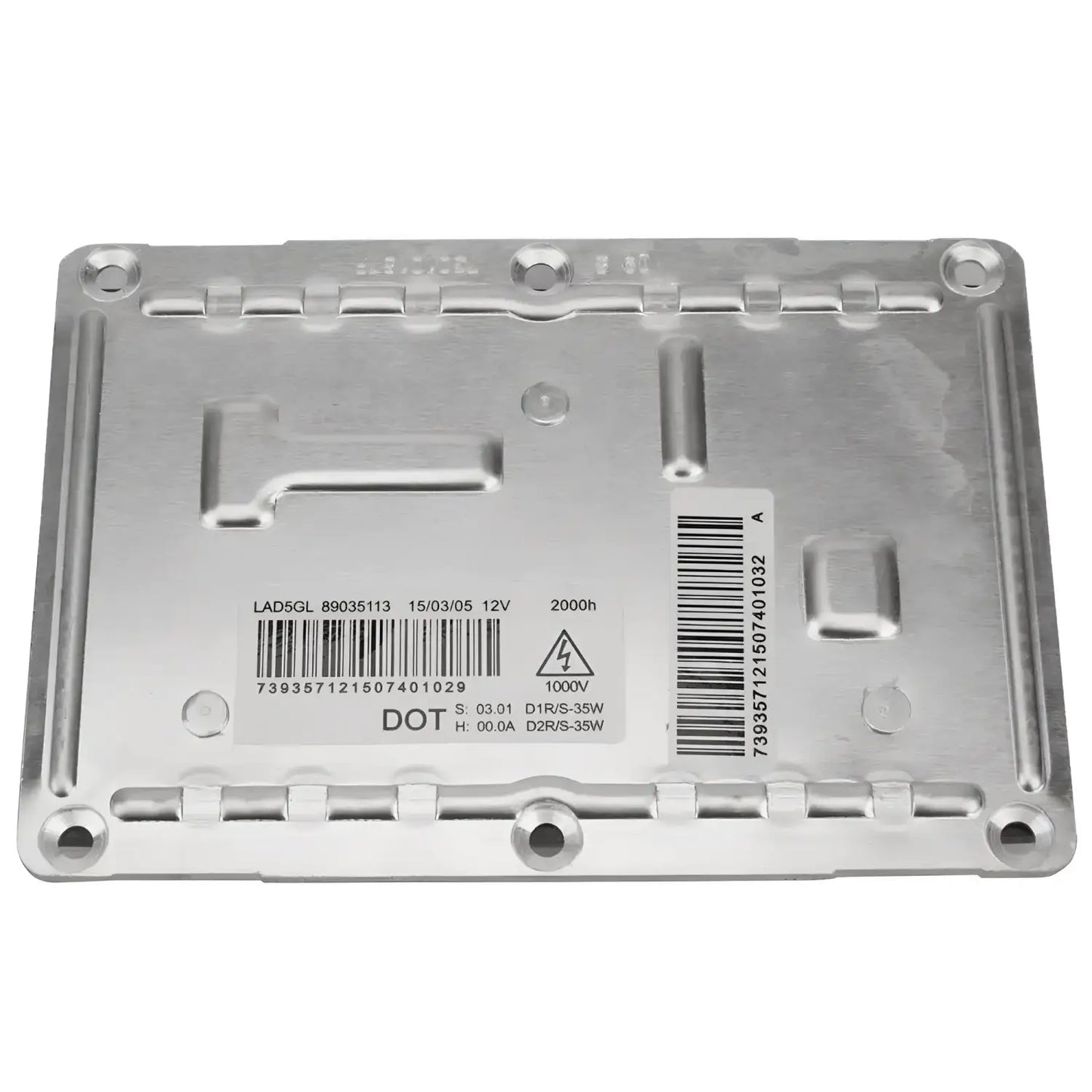 HID Headlight Ballast for Reliable and Stable Xenon Lighting - Silver - Automotive Ballast