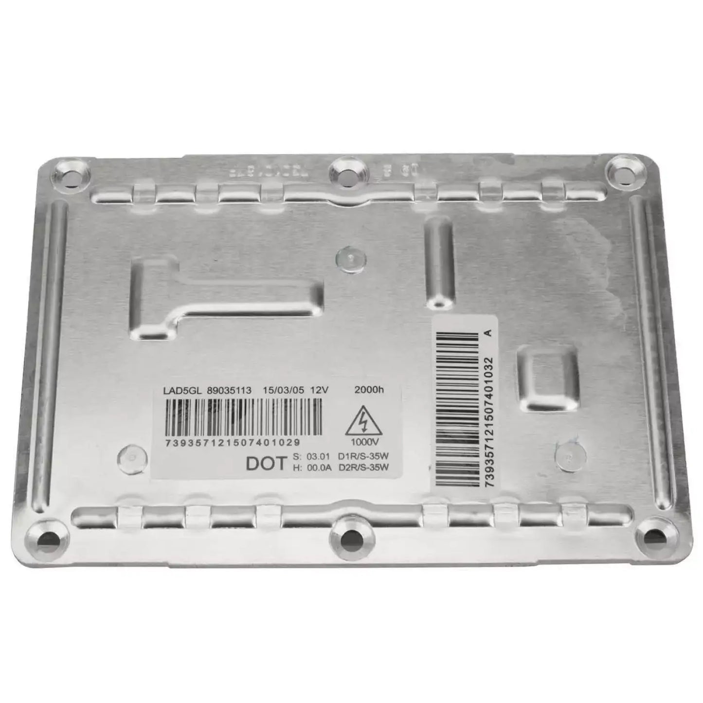 HID Headlight Ballast for Reliable and Stable Xenon Lighting - Silver - Automotive Ballast