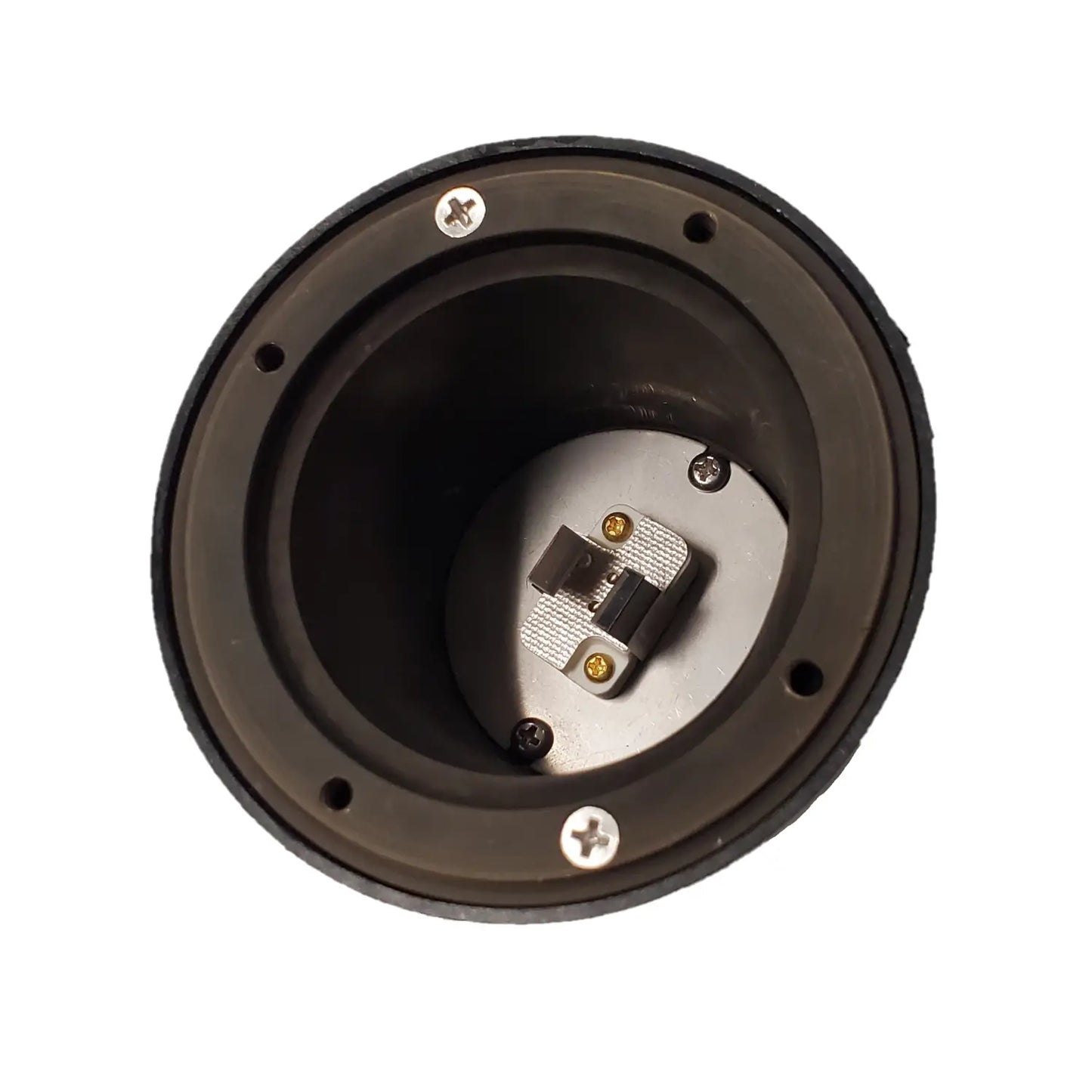 In-Ground Well Modern Lighting Fixtures with Brass Cover (Half Moon) - Half Moon - Well Light