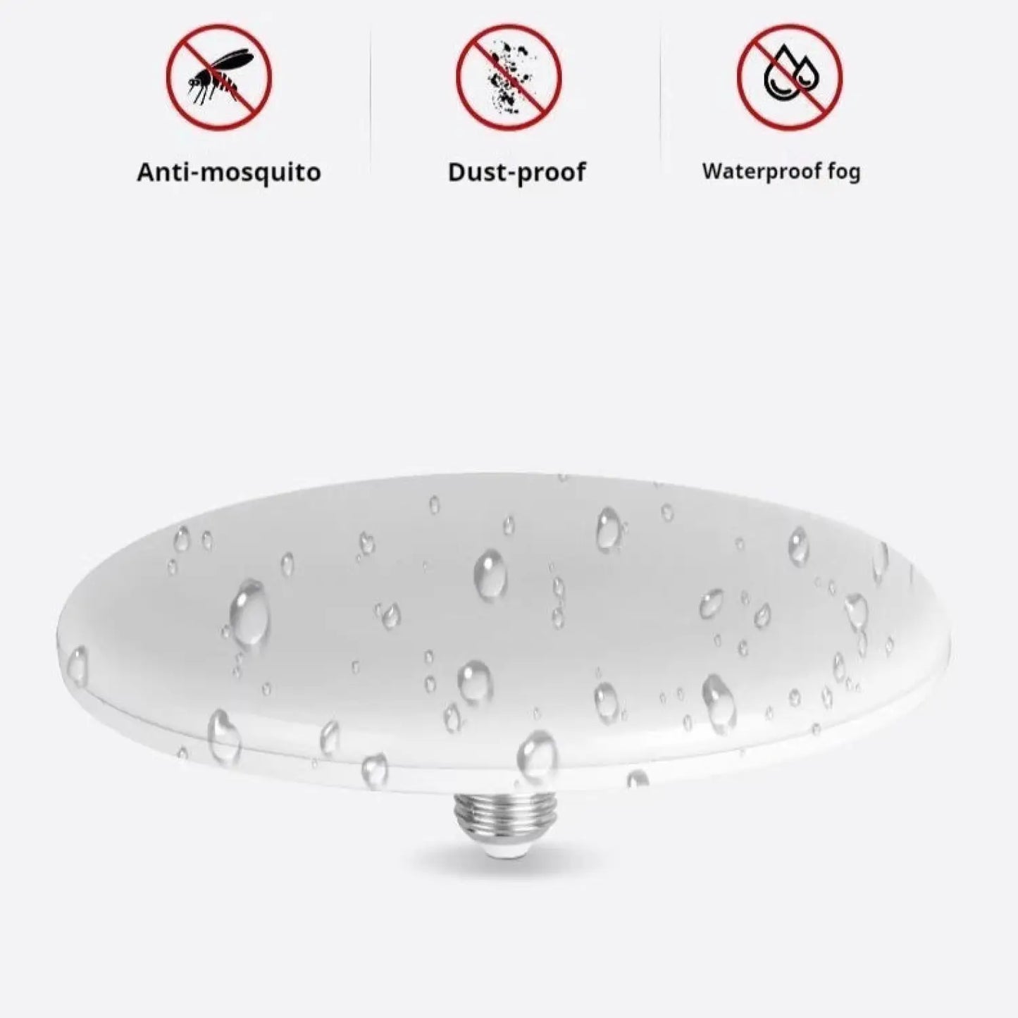 LED Bulb Lights 220V UFO Lamp - Cool White - Ceiling Light