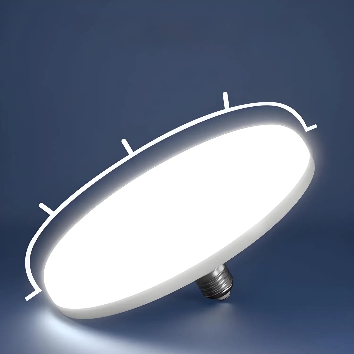 LED Bulb Lights 220V UFO Lamp - Cool White - Ceiling Light