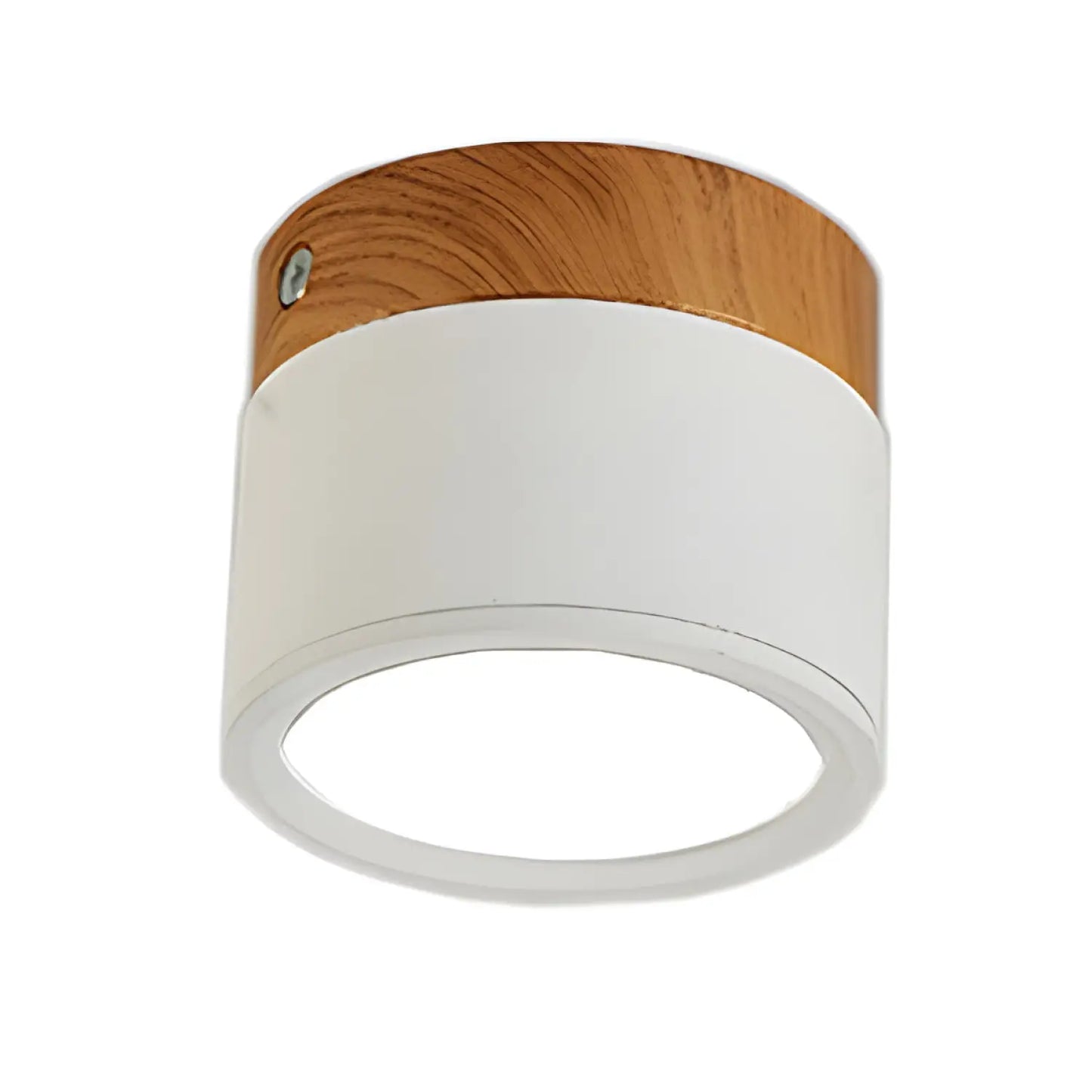 LED Downlight Dimmable – Nordic Wood Modern Ceiling Light Spotlight - White / 3000K / 12W - Ceiling Light