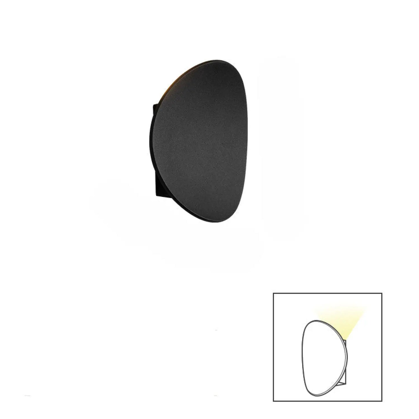 LED Modern Wall Lamp for Bedroom Balcony & Background Decor - A - 12V Hanging Light