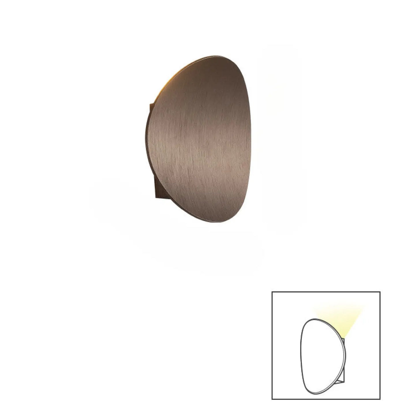 LED Modern Wall Lamp for Bedroom Balcony & Background Decor - F - 12V Hanging Light