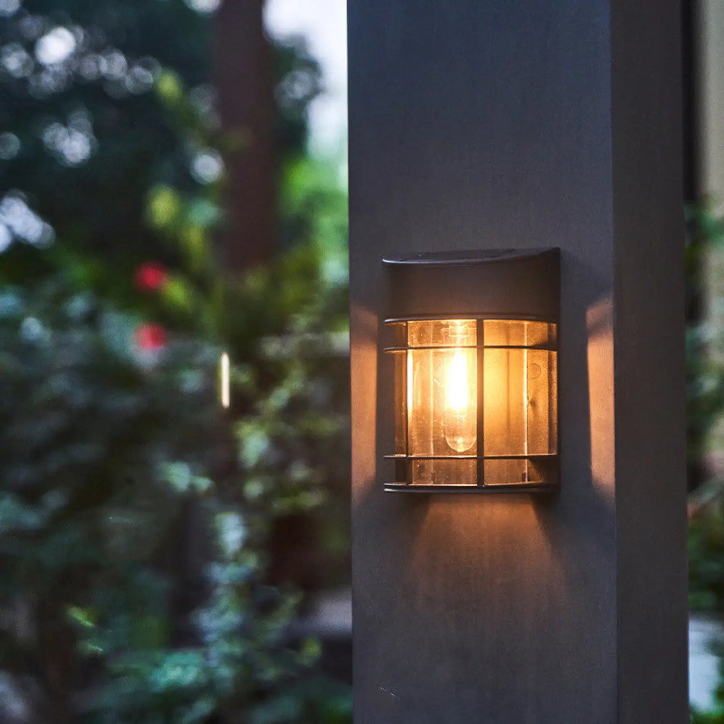 LED Solar Outdoor Wall Light for Patio Balcony & Garden - Solar Light