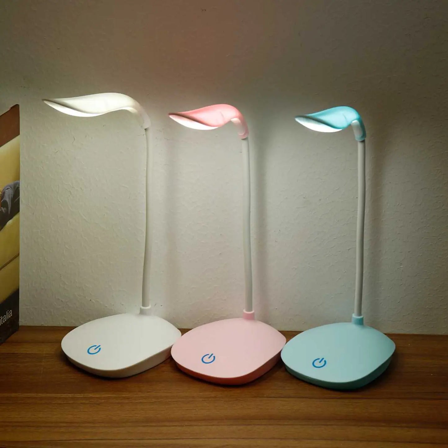 LED Table Lamp for Office Desk or Nightstand with Touch Control Light - 12V Hanging Light