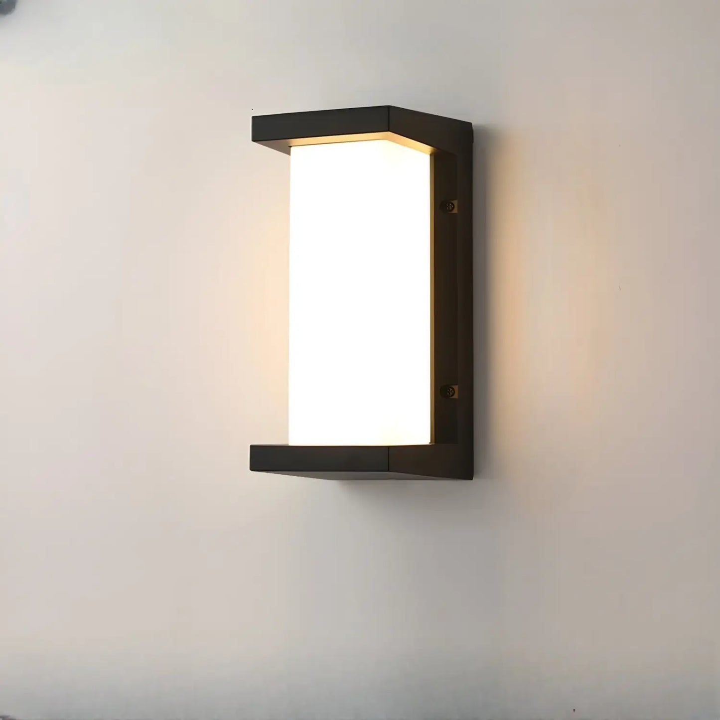 LED Wall Light Lamp with PIR Motion Sensor and Waterproof - YJ02 50W / Induction / Warm light - Light Fixture