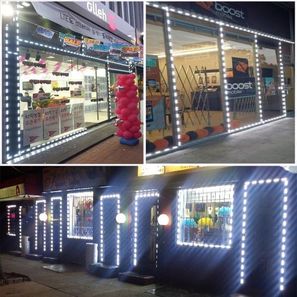 LED Waterproof Module Light One Board With 60 Lights And 10ft White Light Not Shipped On Weekends - 10ft - 12V Hanging