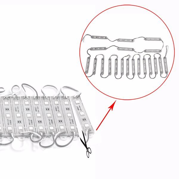 LED Waterproof Module Light One Board With 60 Lights And 10ft White Light Not Shipped On Weekends - 10ft - 12V Hanging