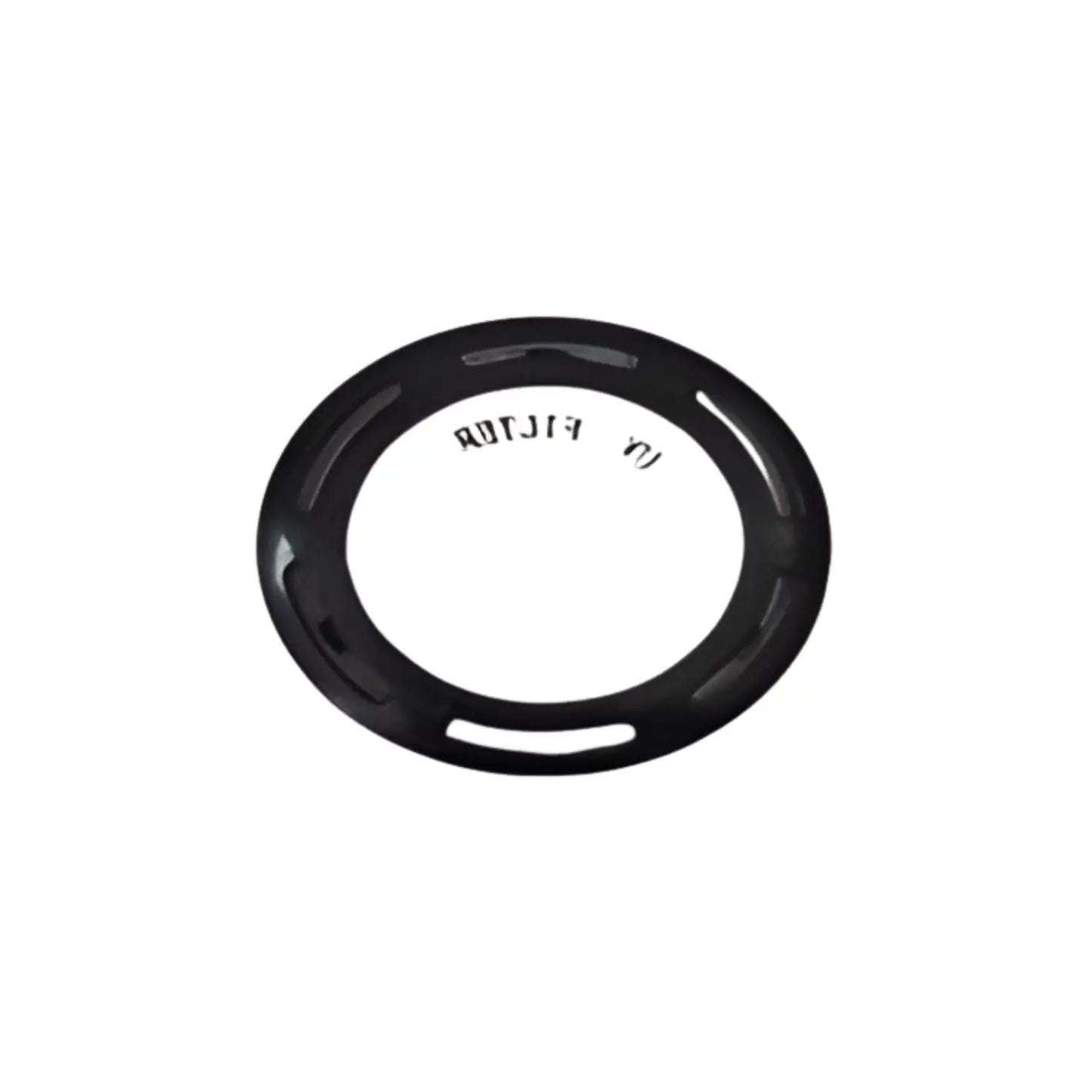 Lens Cover with Glass – Model 3580 for Fixture Protection - Black - Undercabinet Light