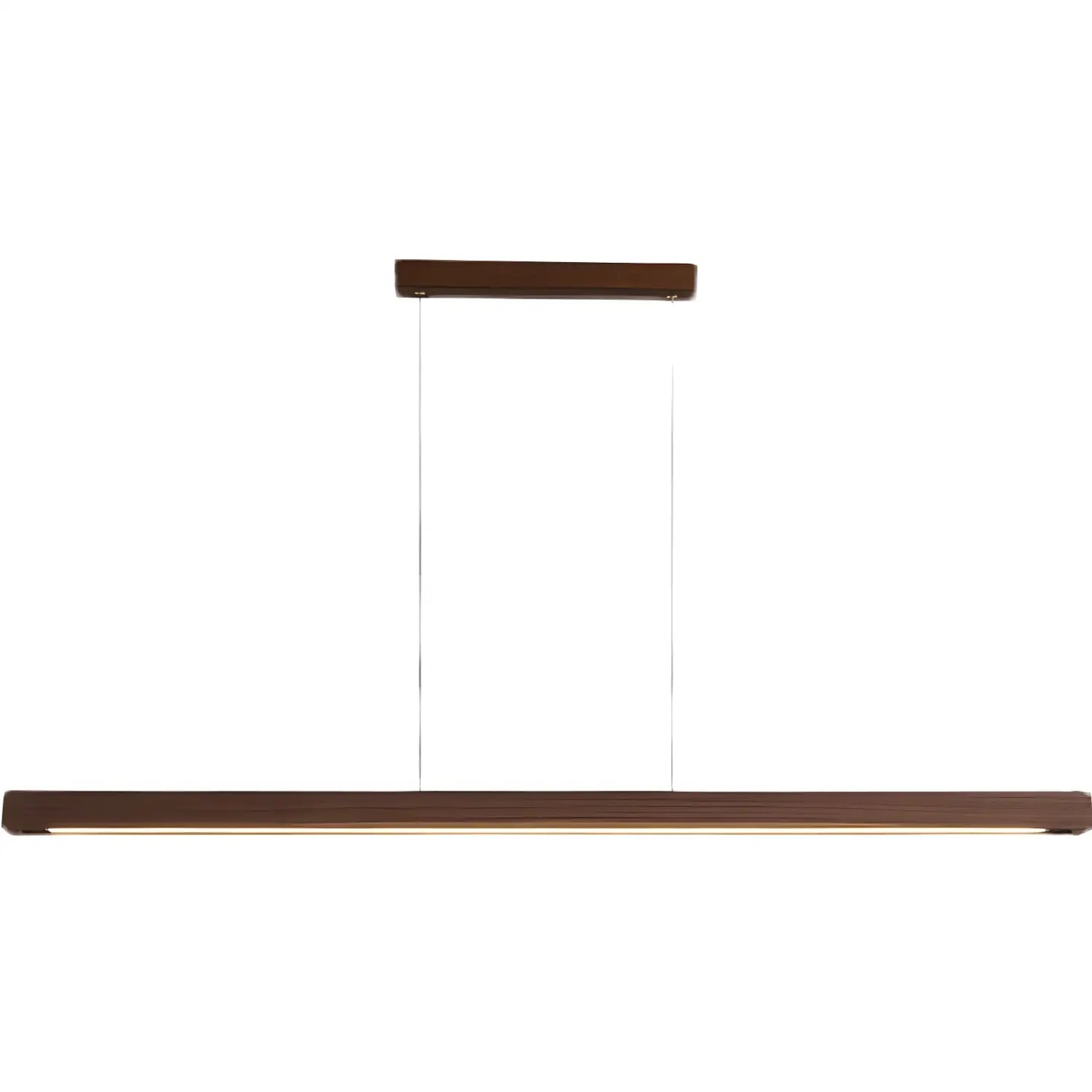 Log Style Solid Wood Chandelier Light – 110V Wide Pressure Strip - Ceiling Light