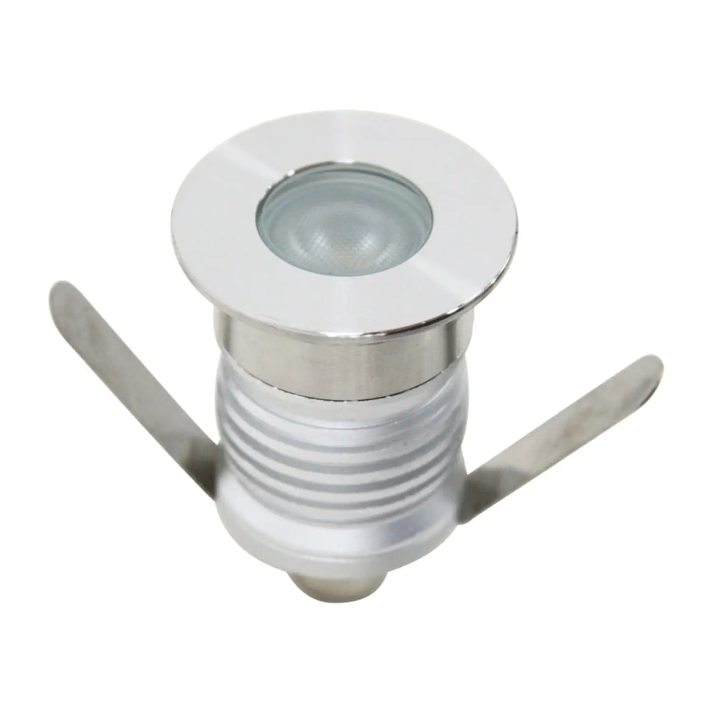 Mini Milk Cap In-ground Well Light Fixture 3W 2700K 12-24V DC Input - Milk Cap / 3 Watt LED / 12-24 Volts DC - Well