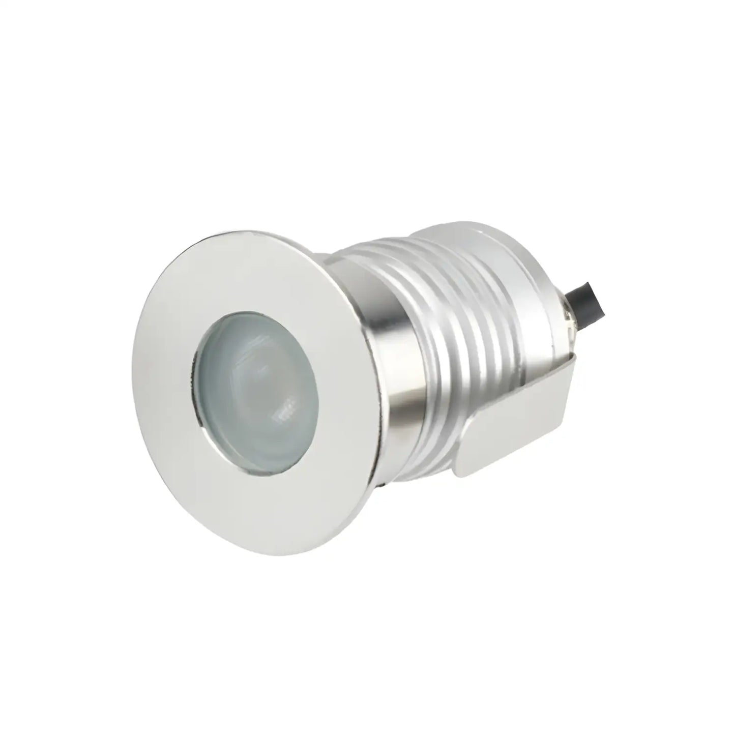 Mini Milk Cap In-Ground Well LED Light Fixture 3W 2700K 12-24V DC Input - Milk Cap / 3 Watt LED / 12-24 Volts DC - Well