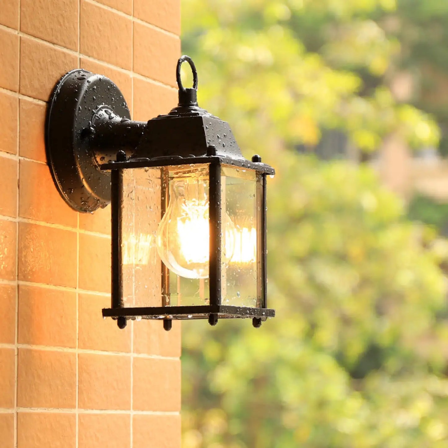 American European Modern And Simple Outdoor Balcony Light Waterproof Wall Lamp 12V Hanging Light