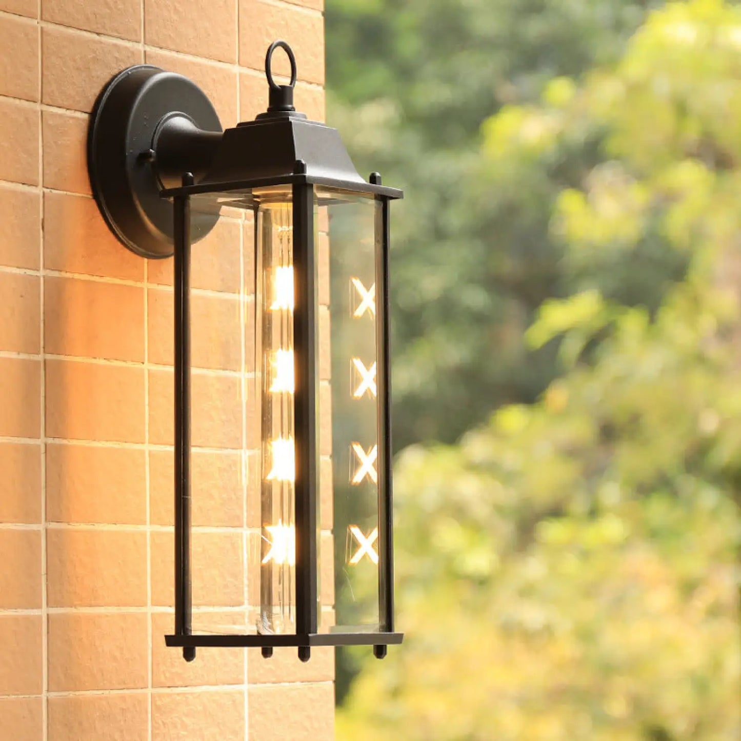 American European Modern And Simple Outdoor Balcony Light Waterproof Wall Lamp 12V Hanging Light
