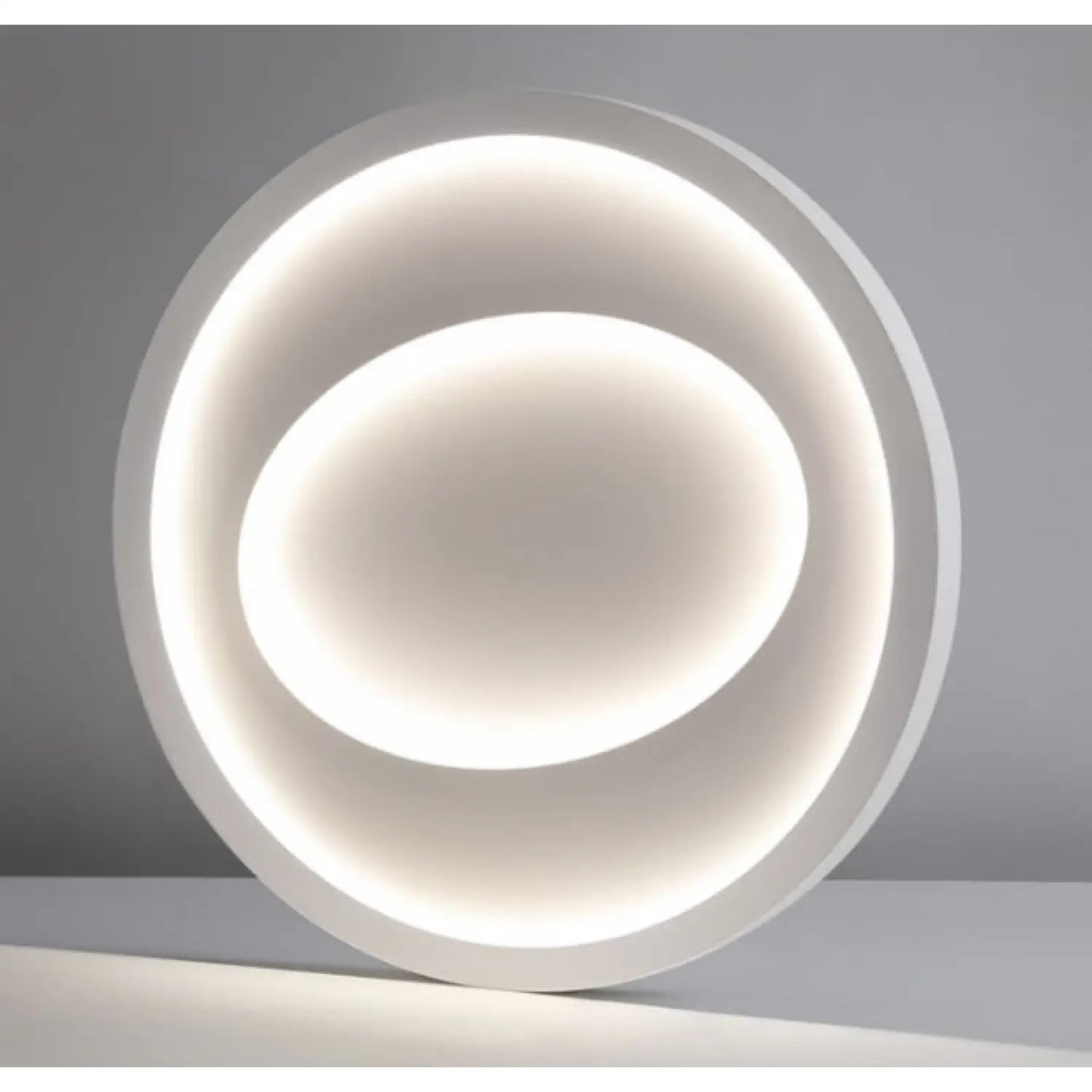 Modern Bedroom LED Ceiling Light – Stylish Fixture - The moon is white and neutral / 40CM 43watts - Ceiling Light