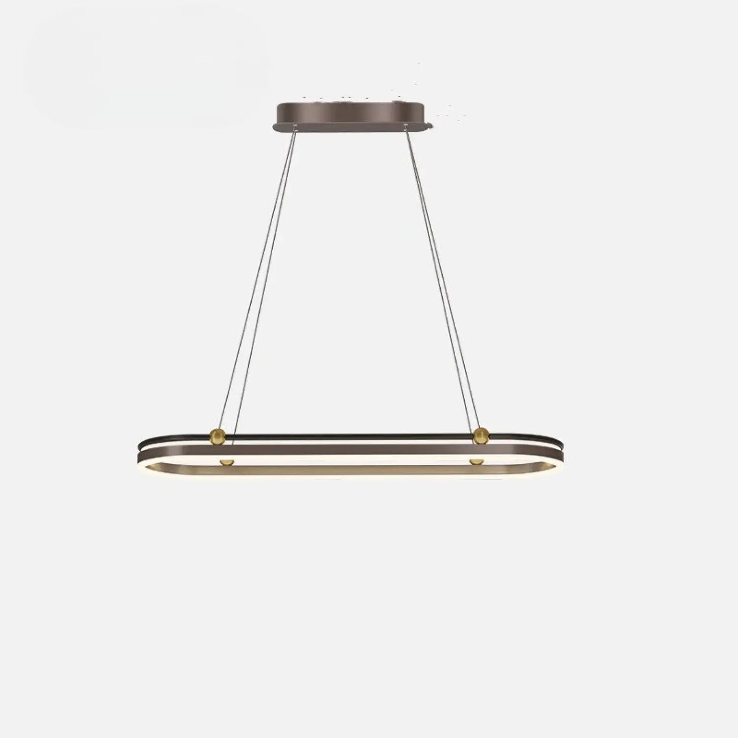 Modern Chandelier Light for Dining Room Table and Bar with Artistic Style - Coffee / 150cm - Hanging Light