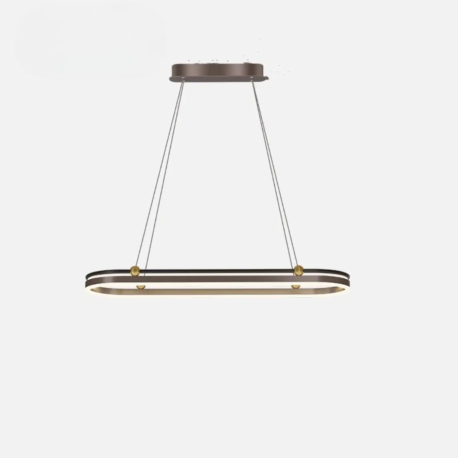 Modern Chandelier Light for Dining Room Table and Bar with Artistic Style - Coffee / 150cm - Hanging Light