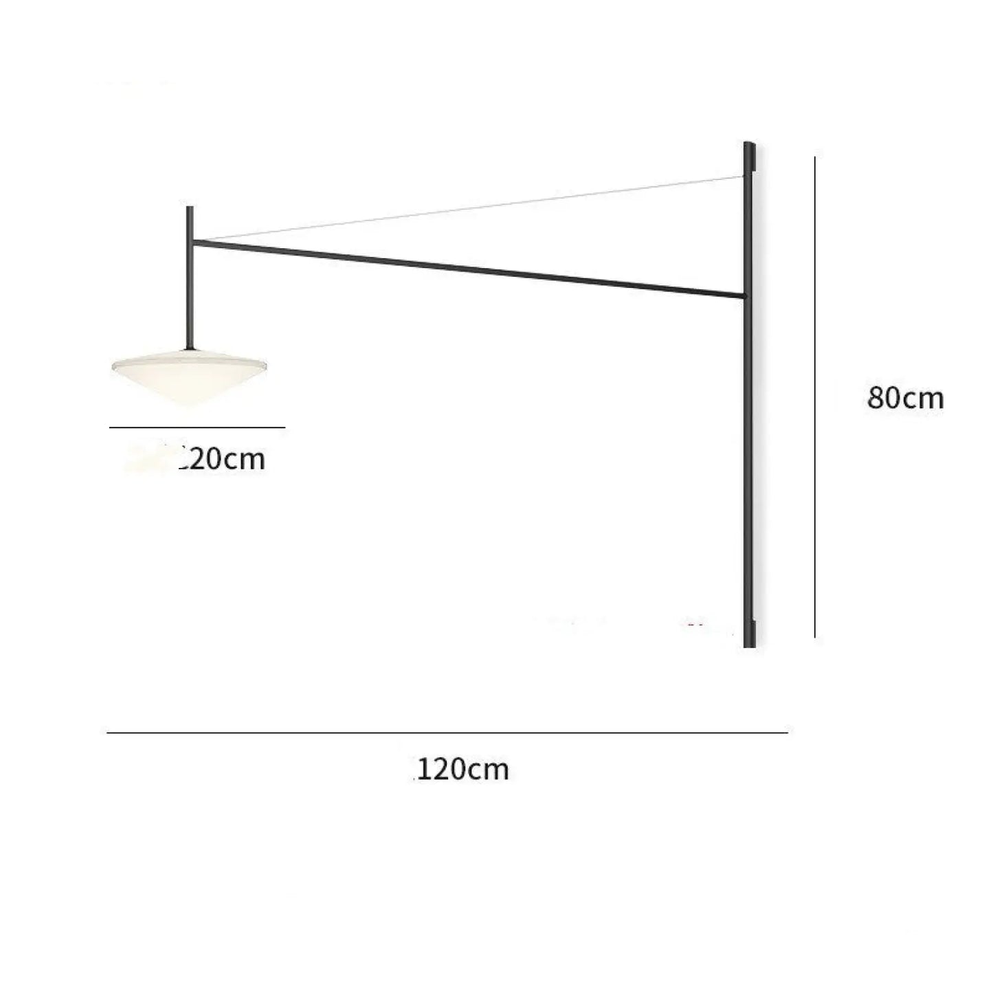 Modern Geometric Wall Light for Hallway and Restaurant Interiors - Wall Mount Fixture