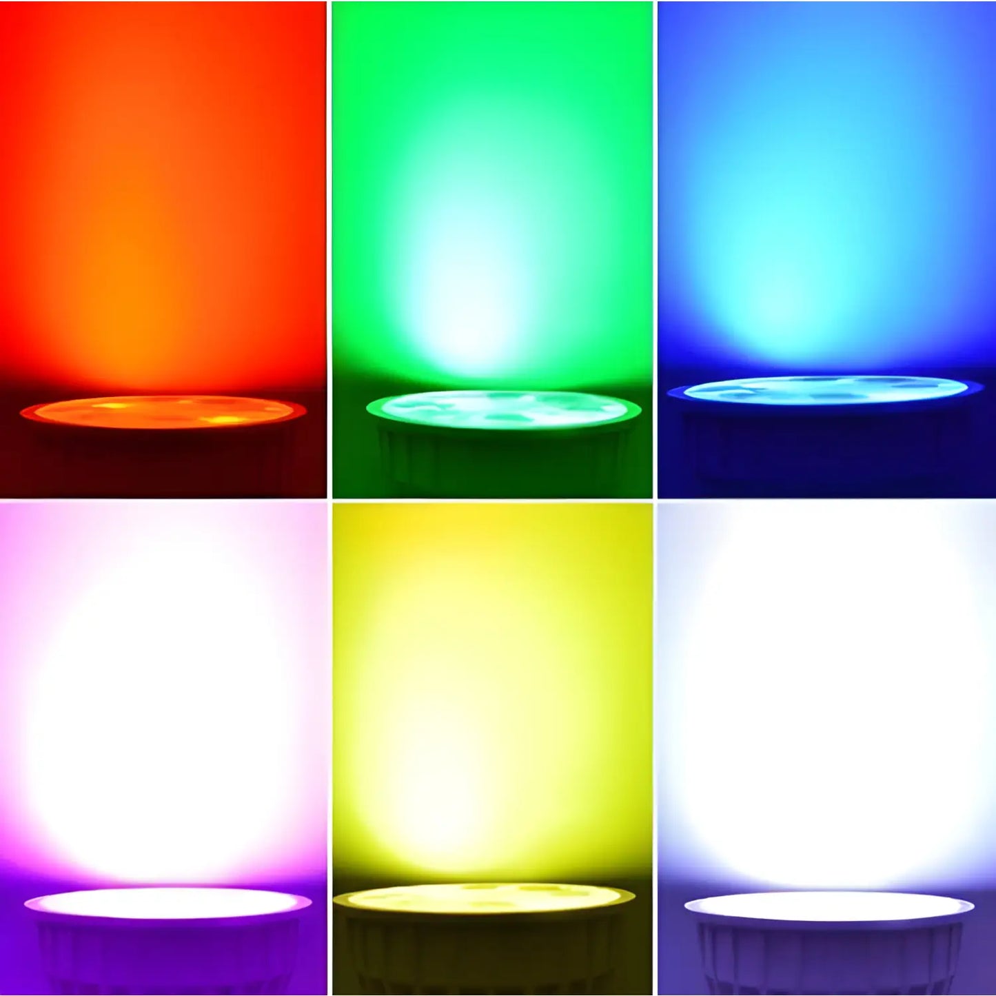 MR16 5W MR16 LED Smart Bulb Works Control with WiFi Tuya Smart Home Alexa and Google Assistant - GU5.3 / 5 Watt / 1