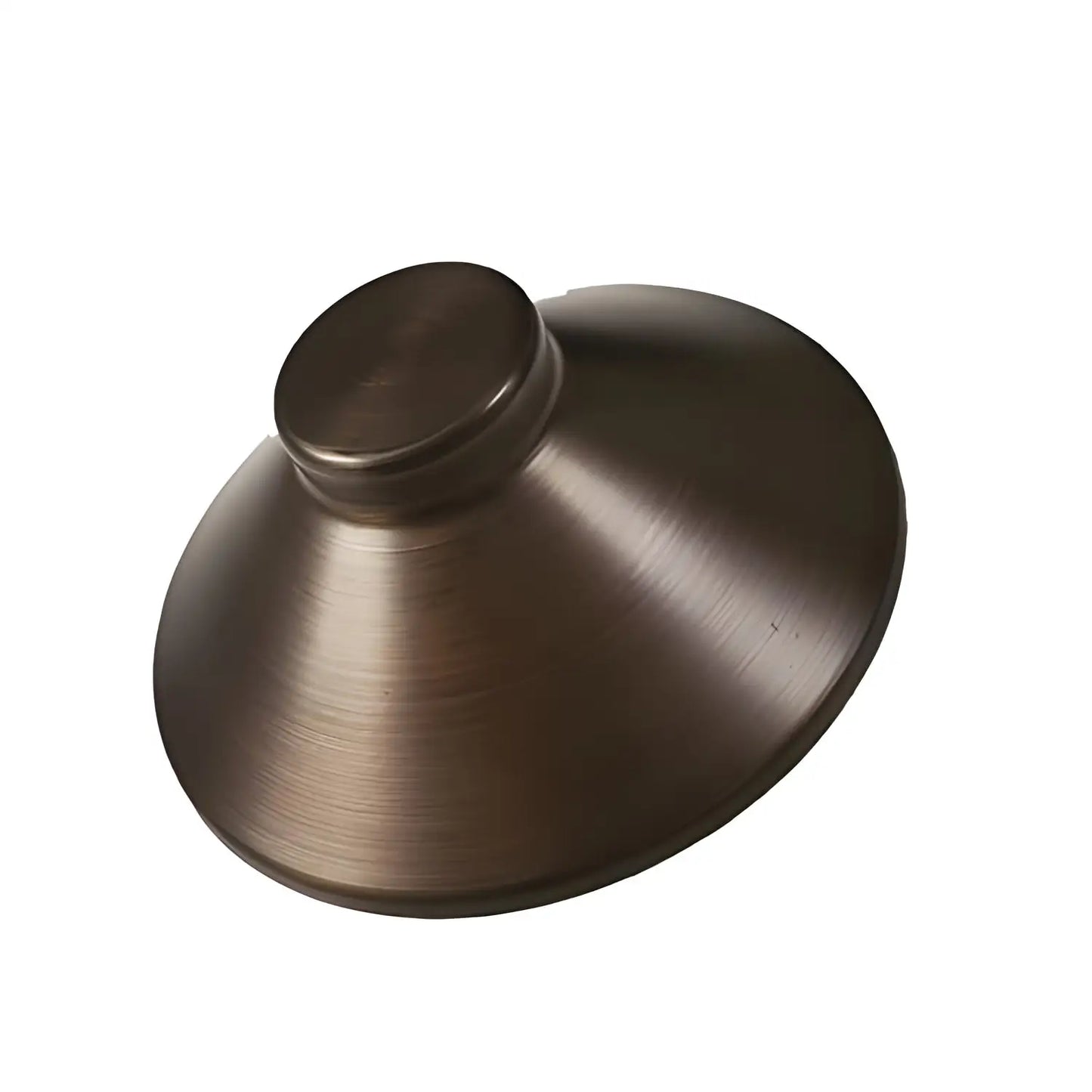 Mushroom Style Path Light Top | Solid Brass Construction | Interchangeable with Threaded Pipe Stems - Beech Mushroom