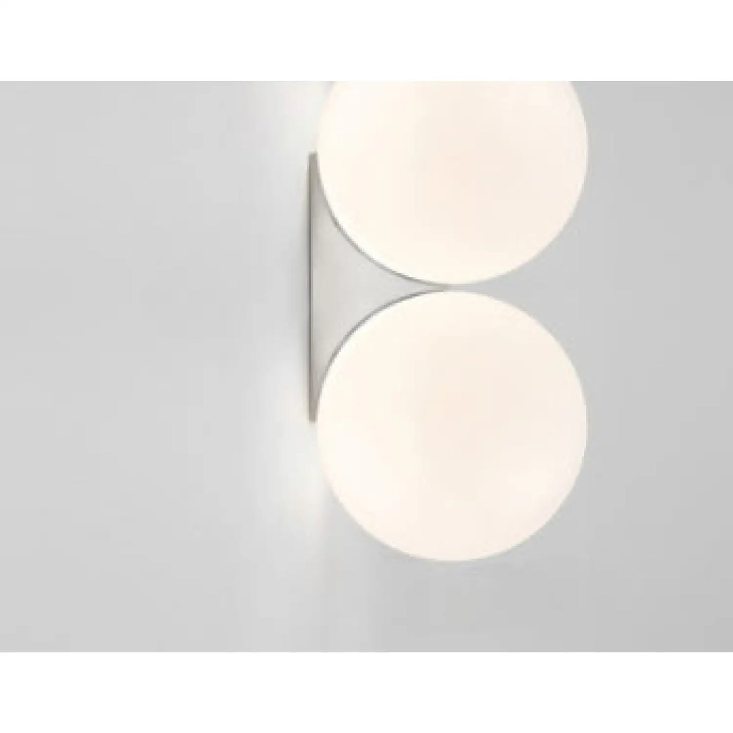 Nordic Circle Light Fixture for Bedroom & Hallway Lighting - Doublehead chrome models / 5W - Wall Mount Fixture