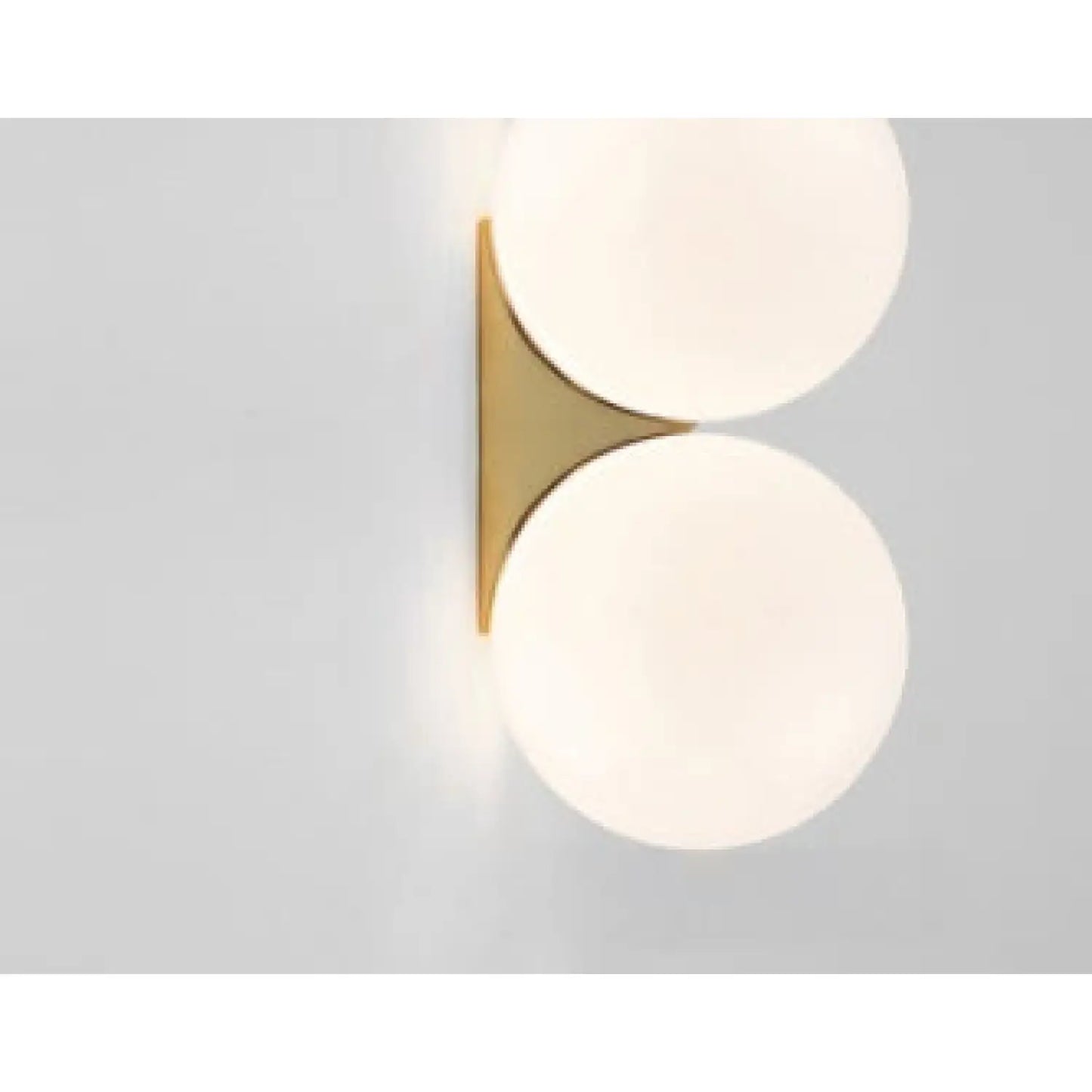 Nordic Circle Light Fixture for Bedroom & Hallway Lighting - Doublehead gold models / 5W - Wall Mount Fixture