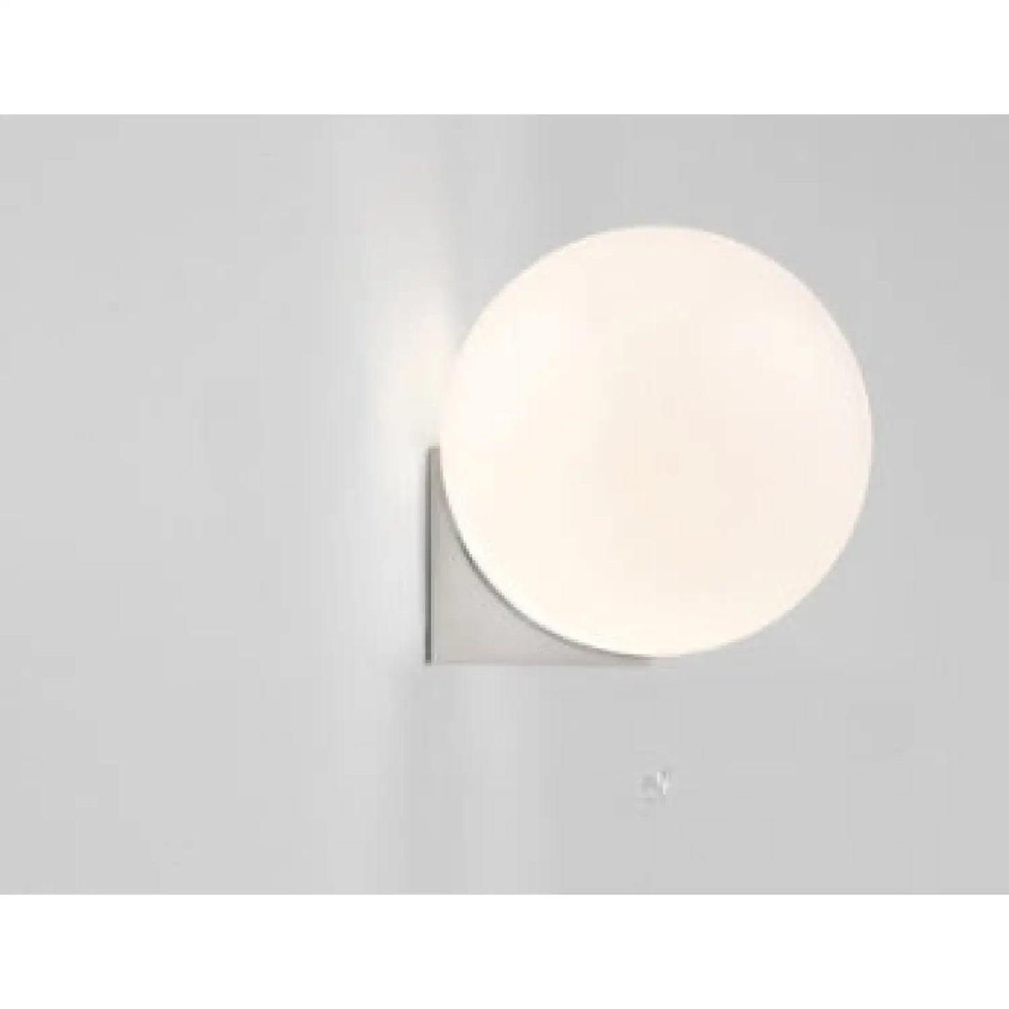 Nordic Circle Light Fixture for Bedroom & Hallway Lighting - Singlehead chrome models / 5W - Wall Mount Fixture