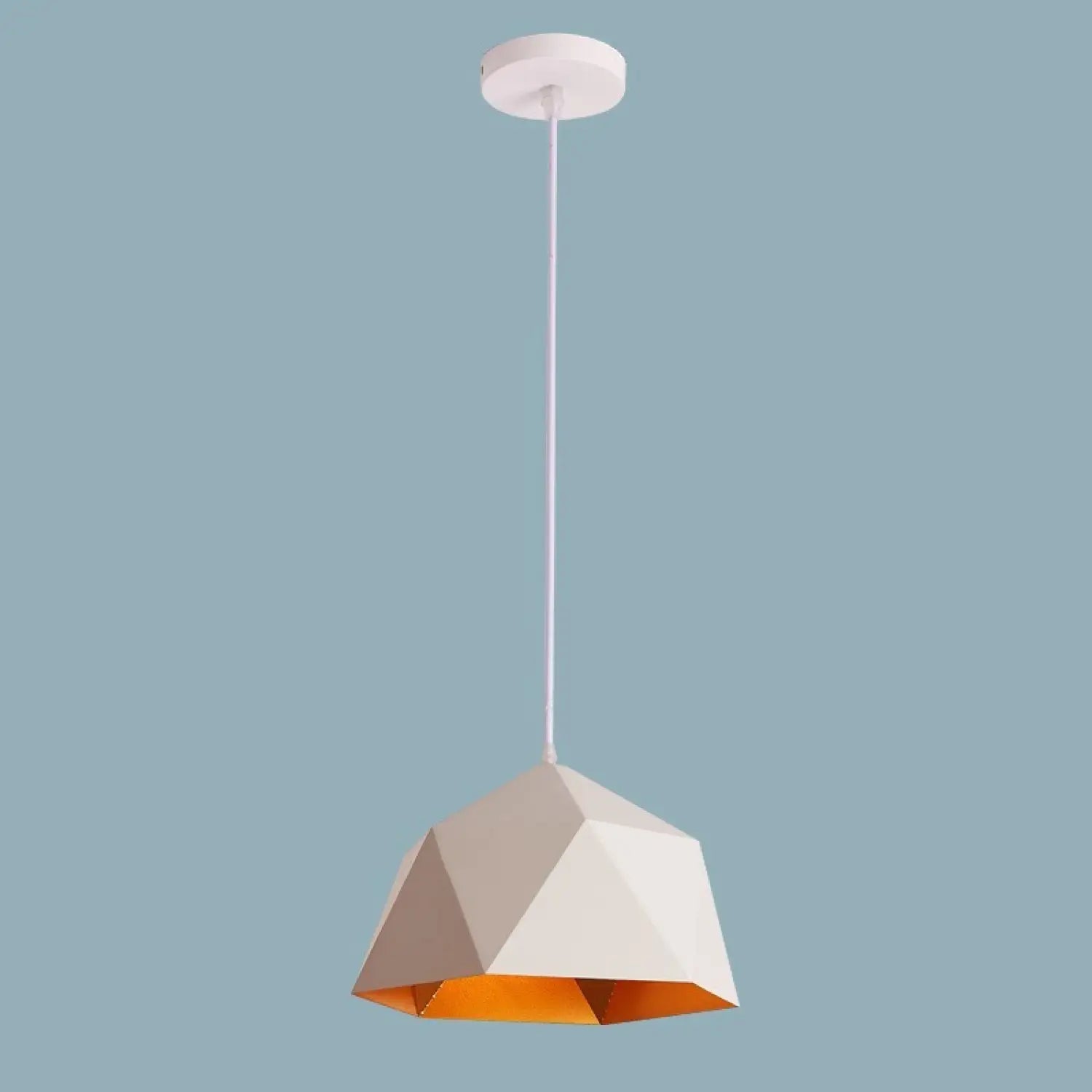 Nordic Hanging Light Over Island for Kitchen and Dining Ambiance - White / 25cm - 12V Hanging Light