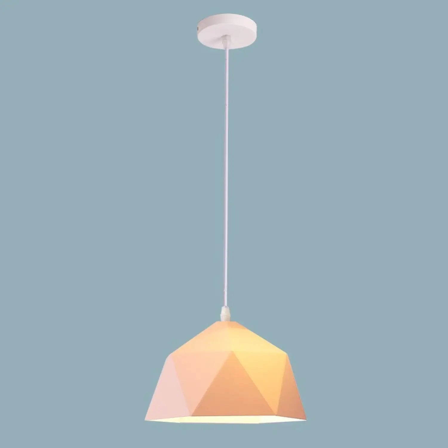 Nordic Hanging Light Over Island for Kitchen and Dining Ambiance - Pink / 25cm - 12V Hanging Light