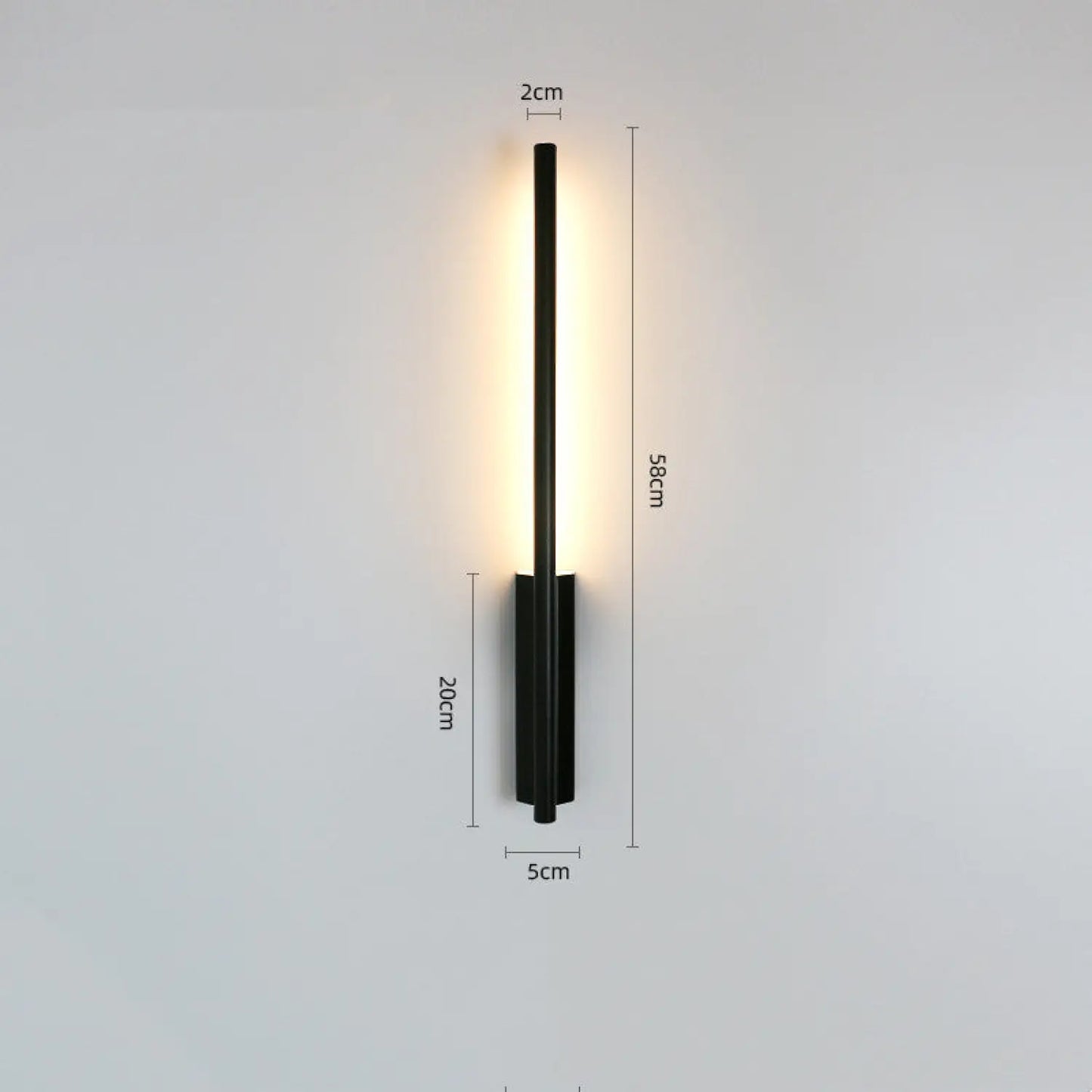 Nordic Style Wall Lamps for Living Room with Elegant Golden Lines - 12V Hanging Light