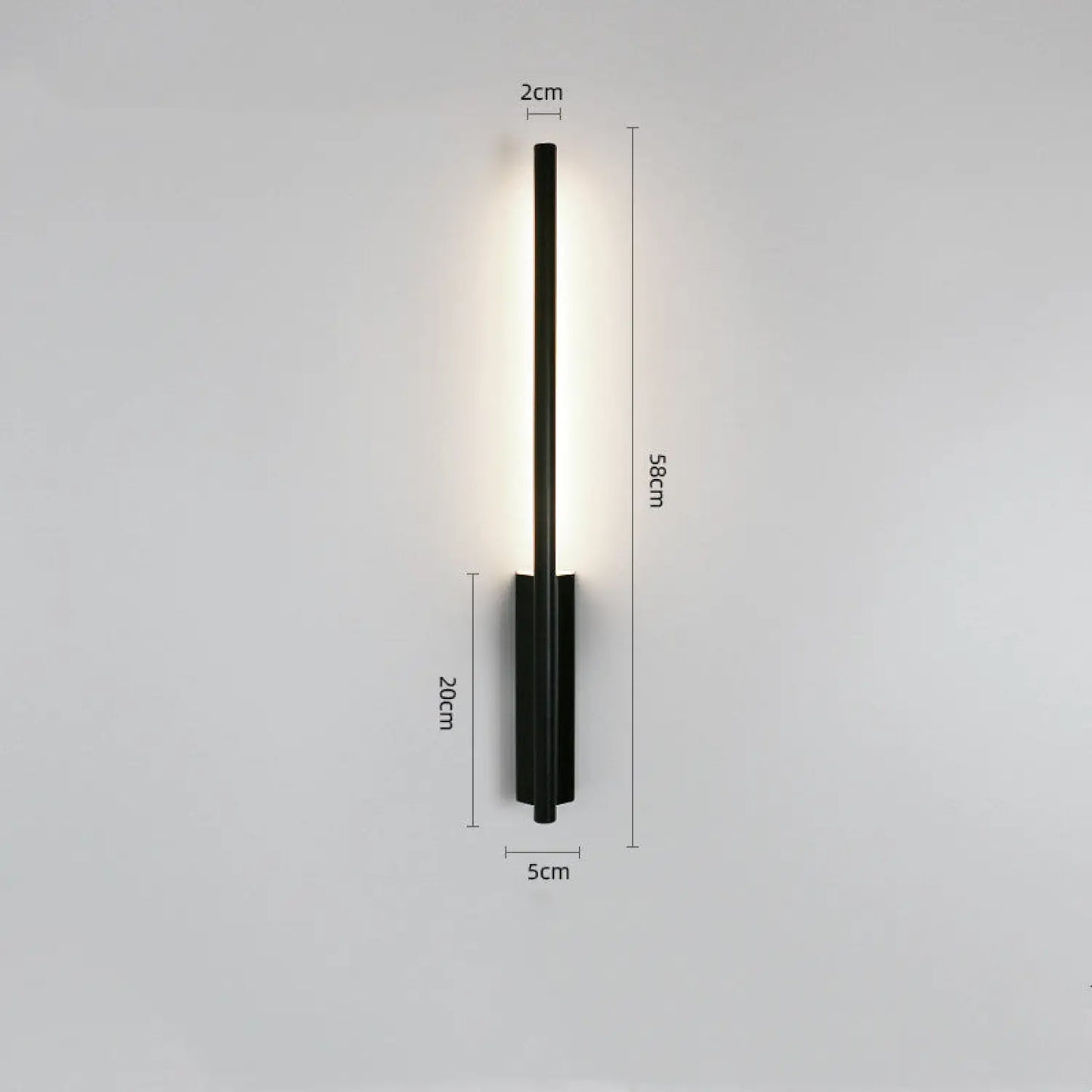 Nordic Style Wall Lamps for Living Room with Elegant Golden Lines - 12V Hanging Light