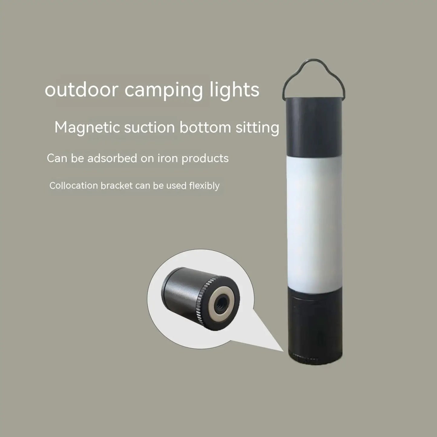 Outdoor Camping Light with LED – Bright Portable & USB Rechargeable - Light Fixture