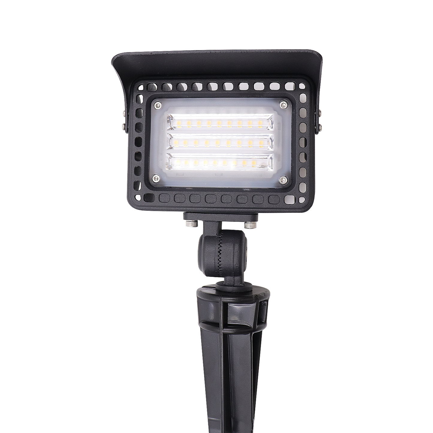 Outdoor Flood Lights Aluminum Integrated 40W Wattage with Ground Stake