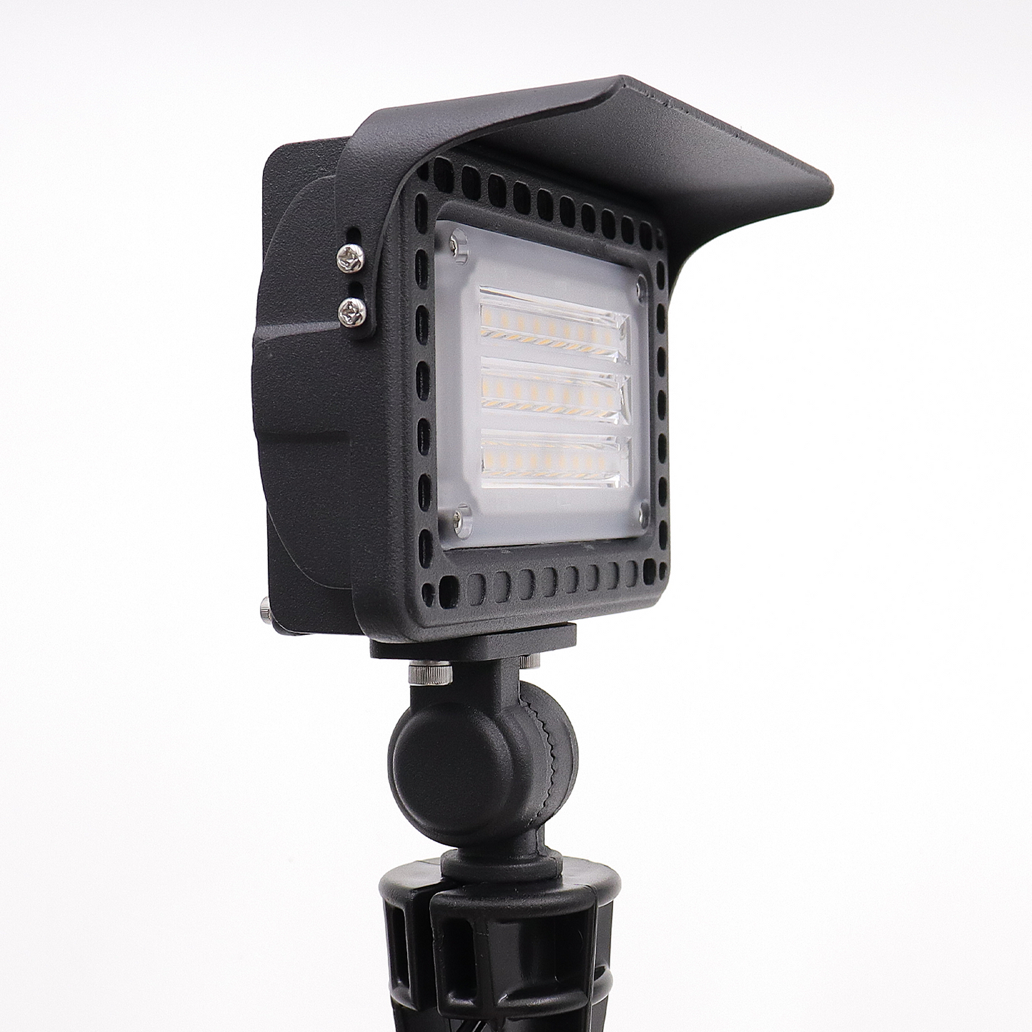 Outdoor Flood Lights Aluminum Integrated 40W Wattage with Ground Stake