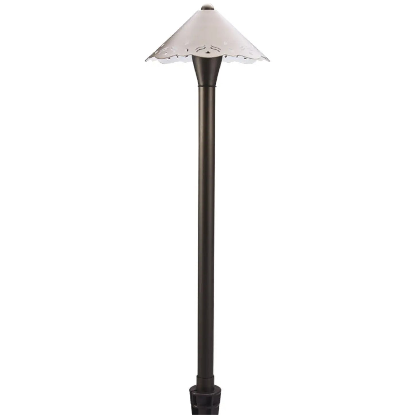 Outdoor Landscape Light with Hollowed Out Design G4 Socket and 72’’ Wire - Path Light Fixture
