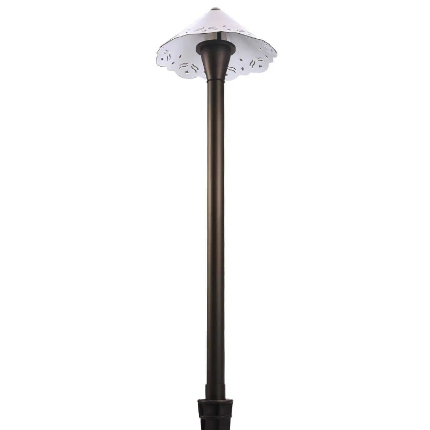 Outdoor Landscape Light with Hollowed Out Design G4 Socket and 72’’ Wire - Path Light Fixture