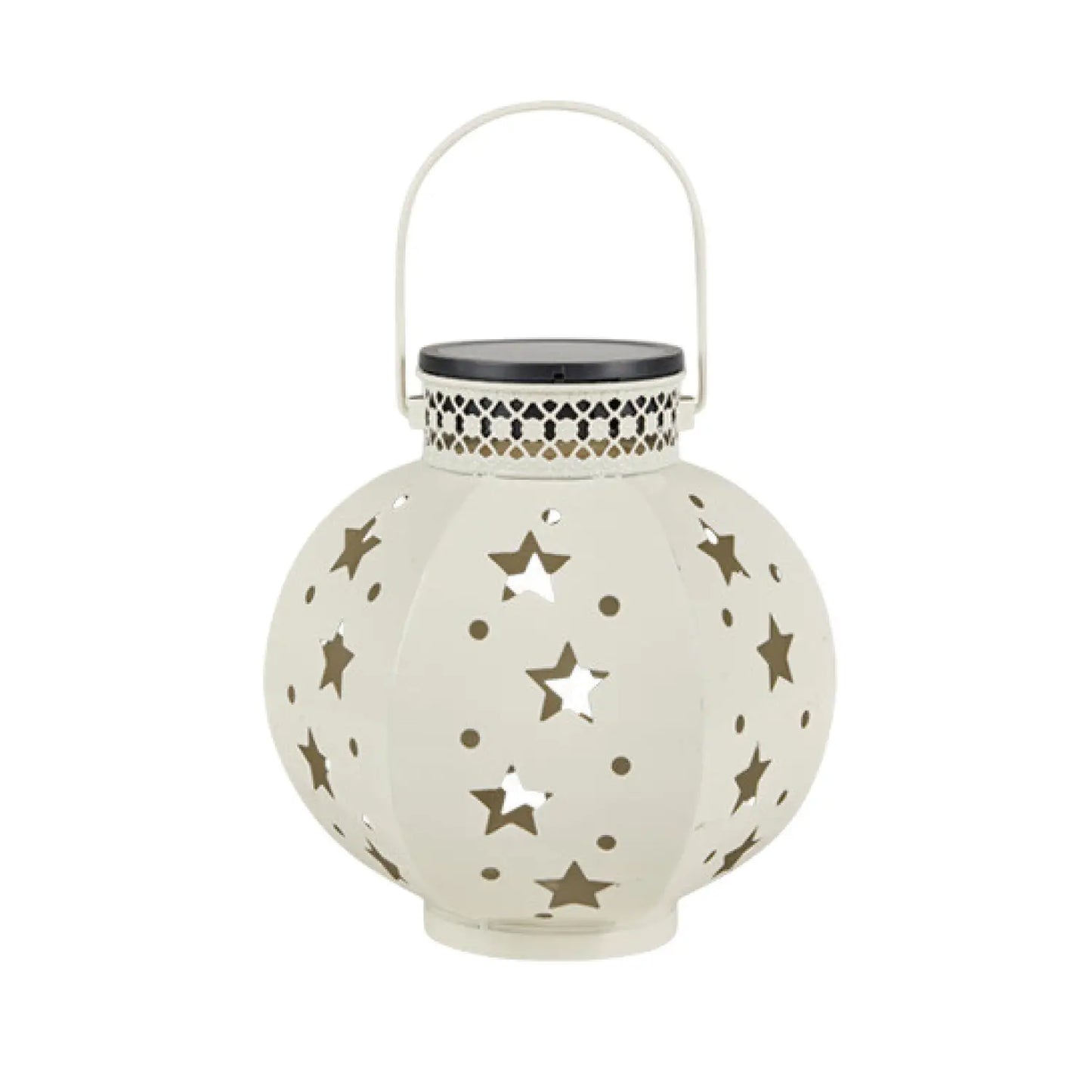 Outdoor LED Solar Night Light for Courtyard - Beige - Solar Light