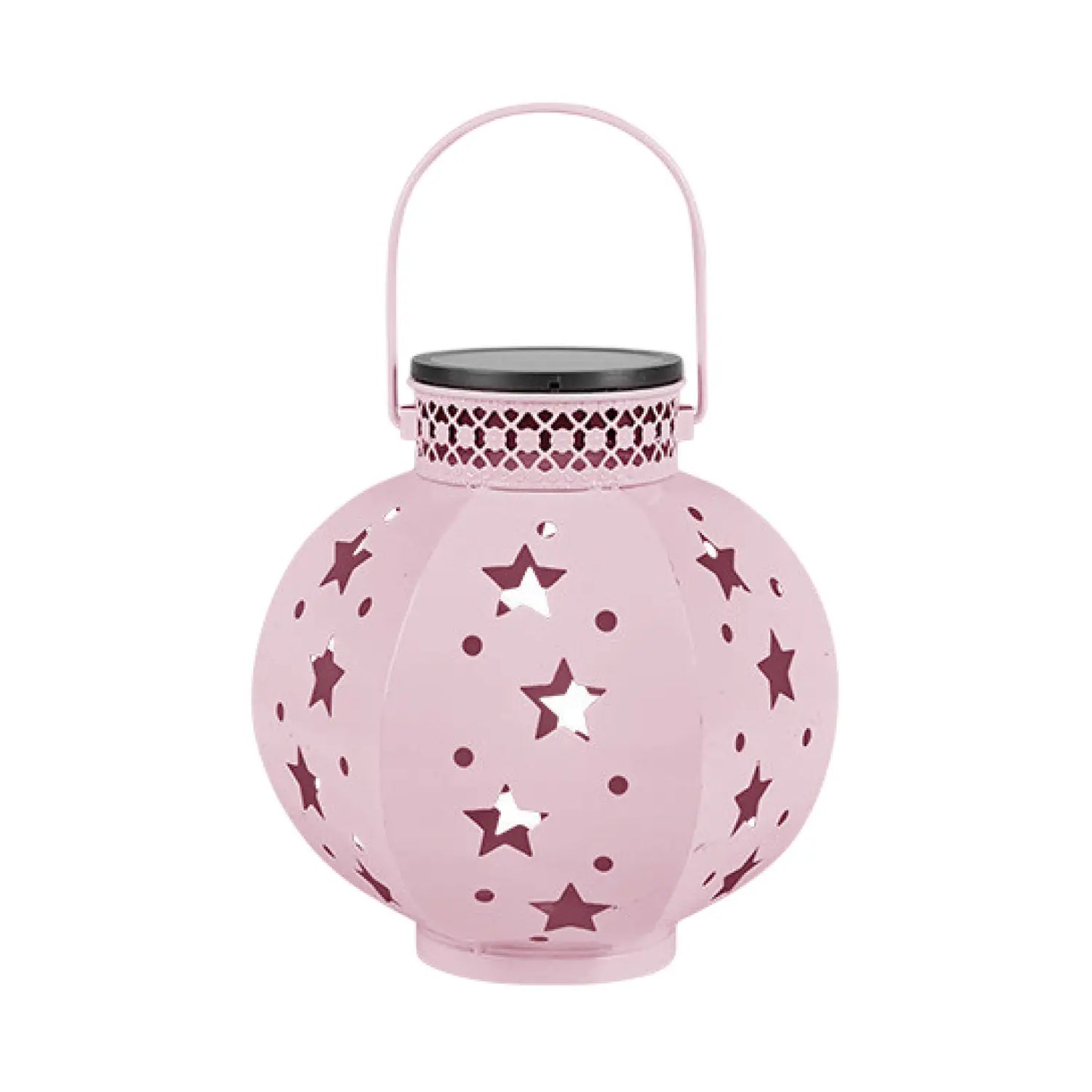 Outdoor LED Solar Night Light for Courtyard - Pink - Solar Light