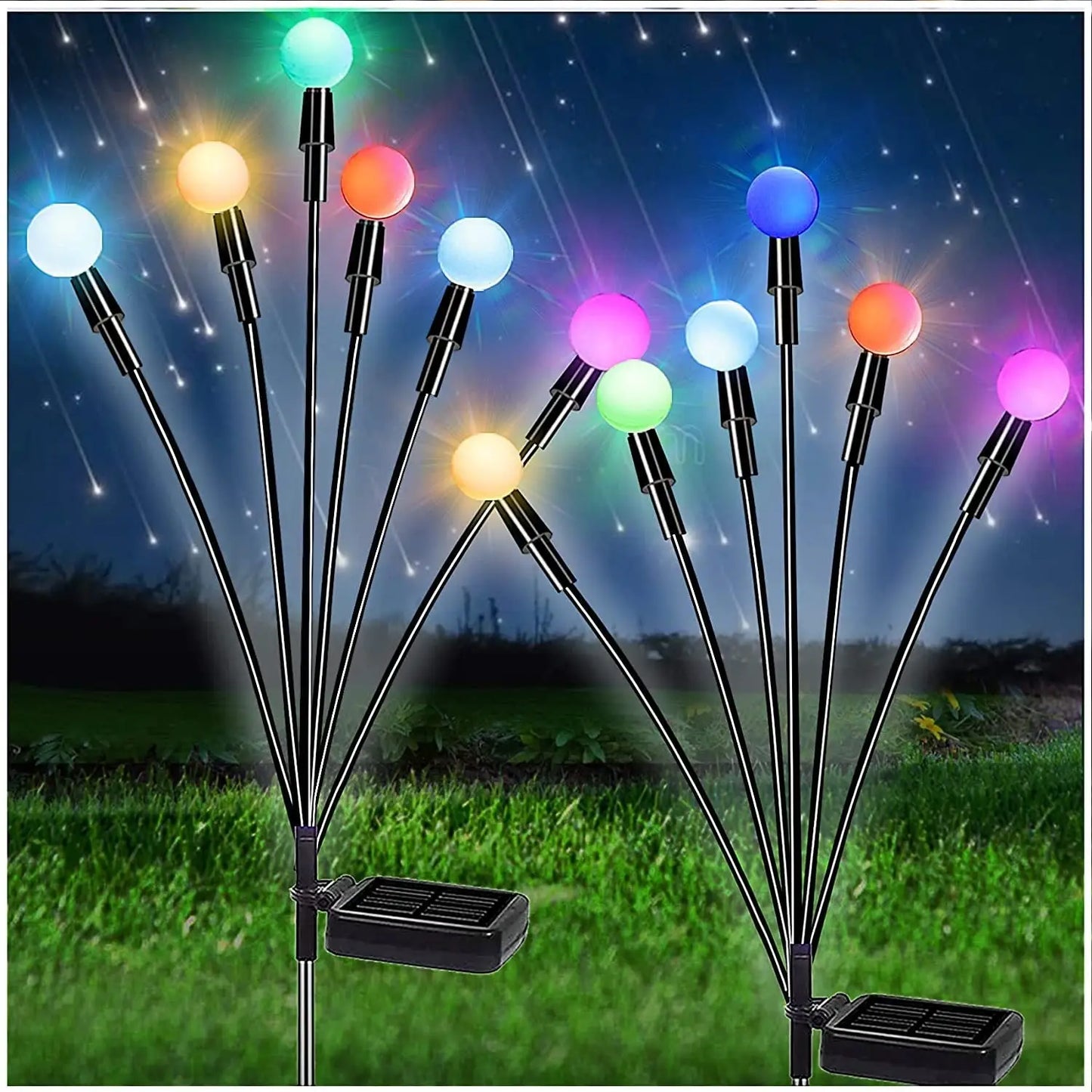 Outdoor Solar Garden Lights with LED for Lawn & Garden - IPL / 2PCS - Solar Light